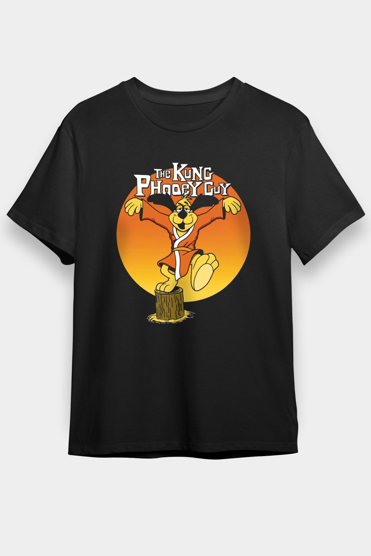 Hong Kong Phooey Siyah Unisex Tişört