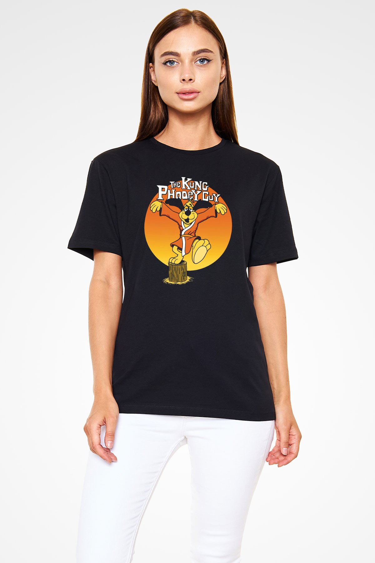 Hong Kong Phooey Siyah Unisex Tişört