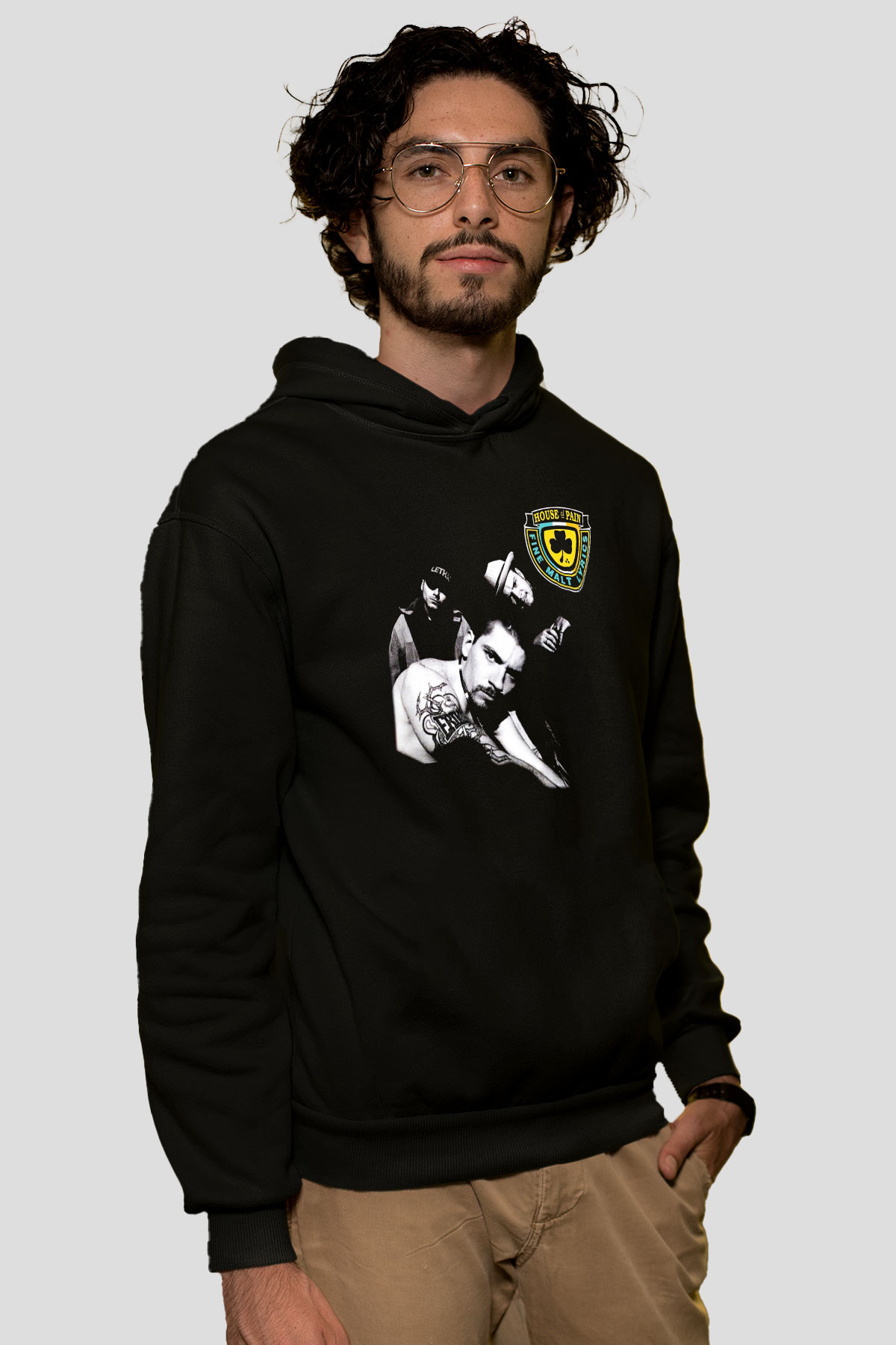 House of Pain Siyah Unisex Hoodie
