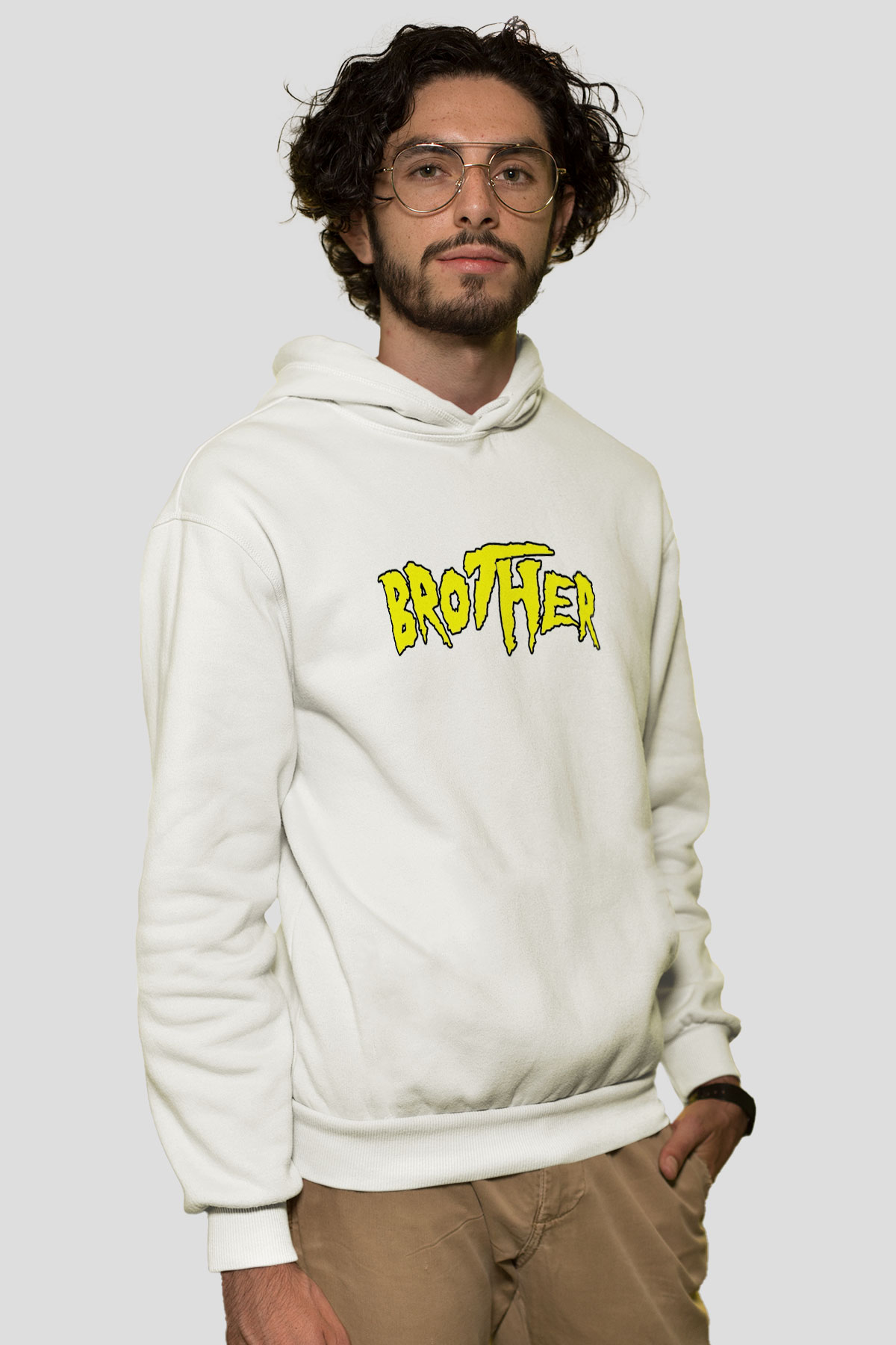 Hulk Hogan Beyaz Unisex Hoodie