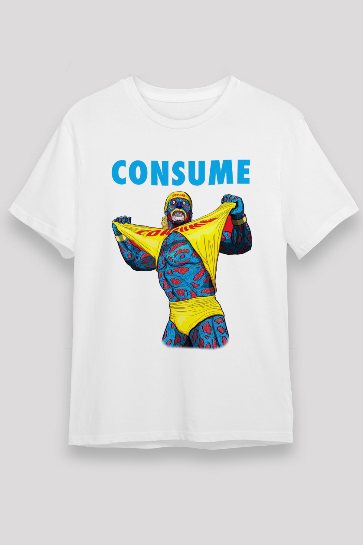 Hulk Hogan Beyaz Unisex Tişört