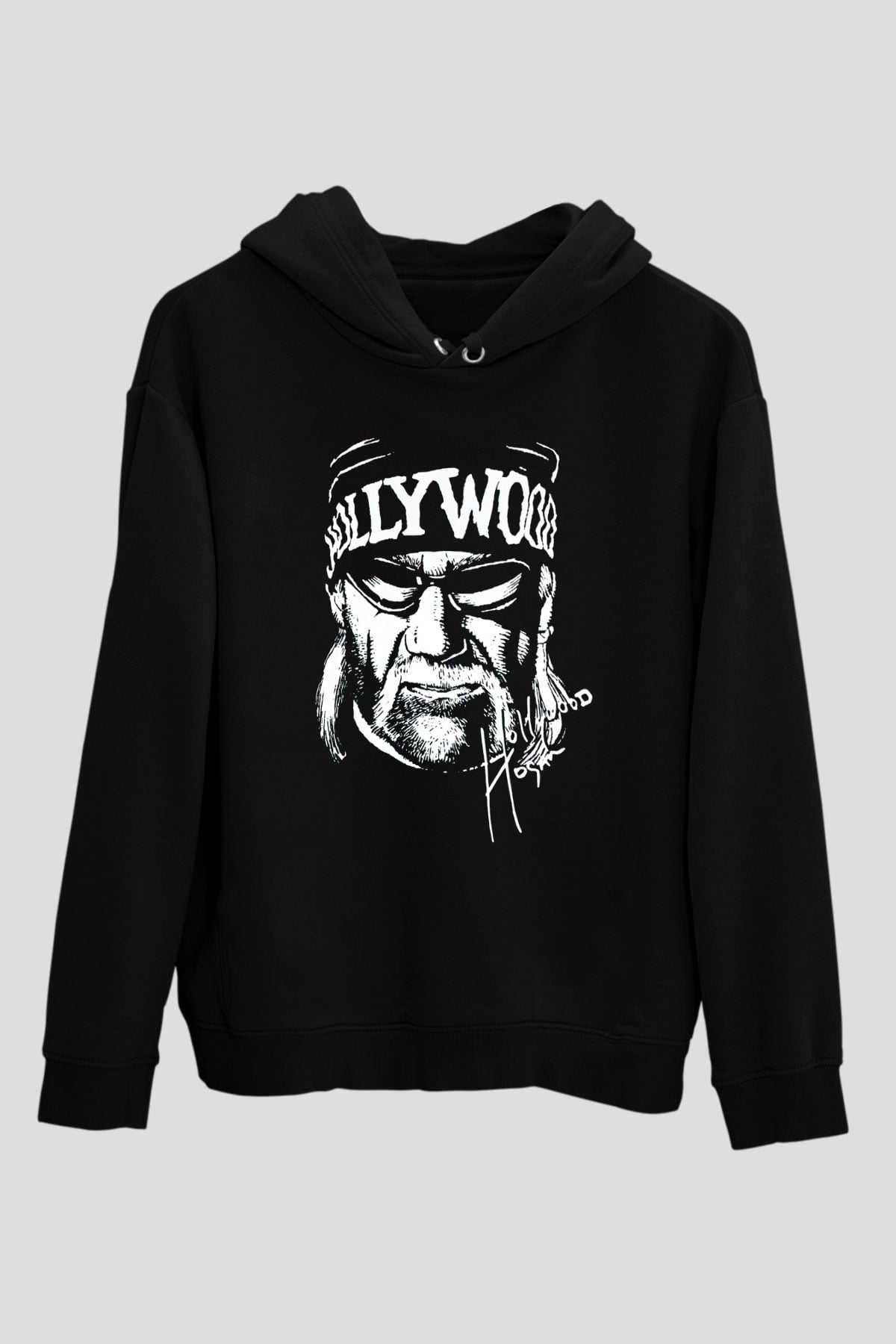 Hulk Hogan Siyah Unisex Hoodie