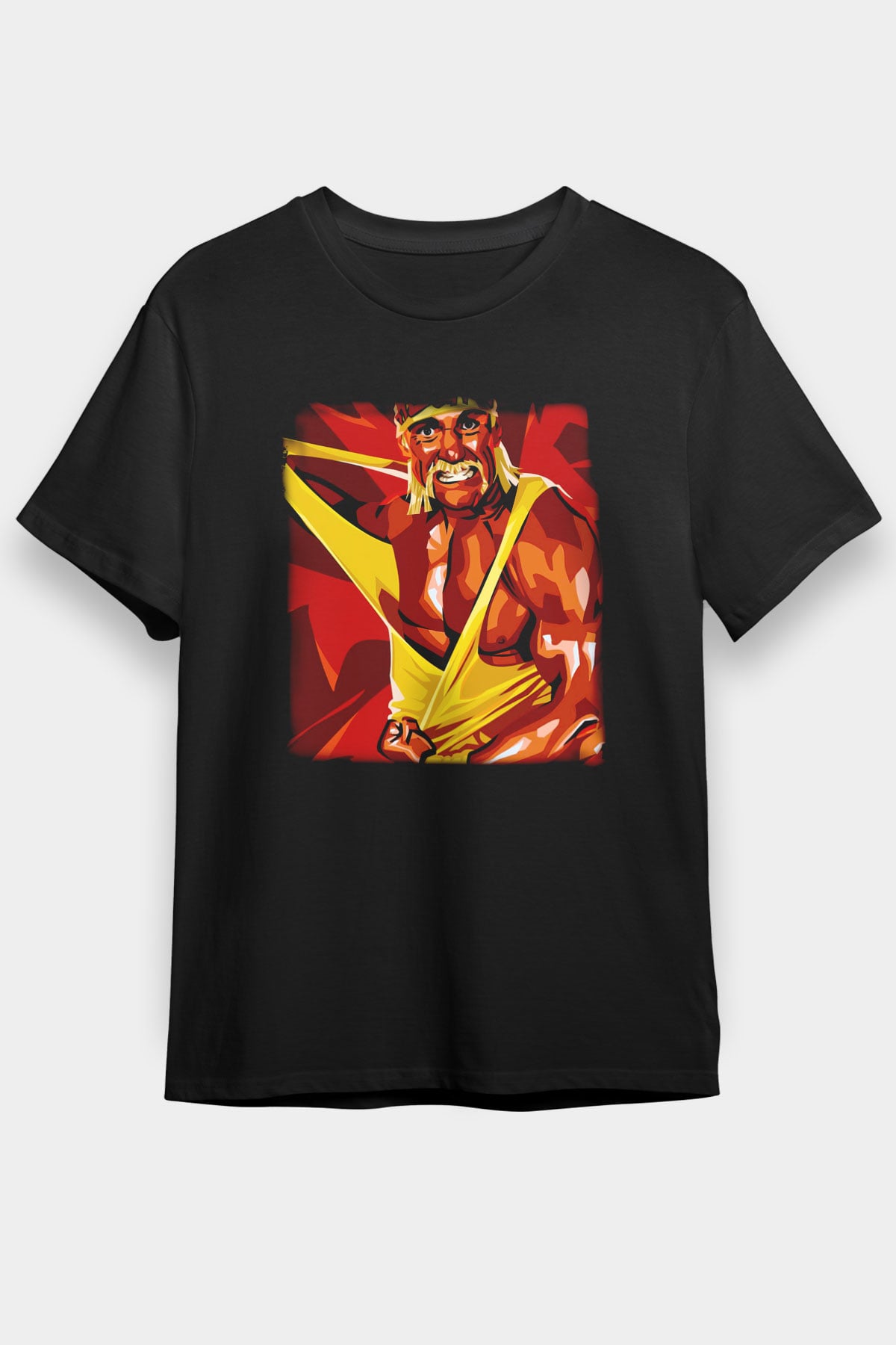 Hulk Hogan Siyah Unisex Tişört
