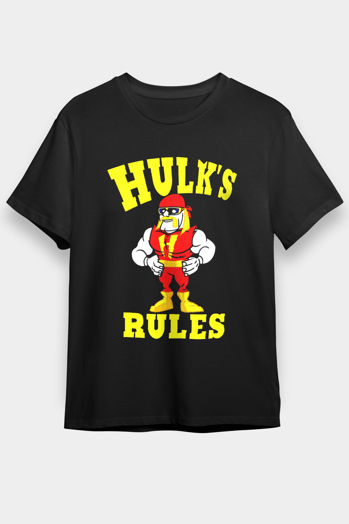 Hulk Hogan Siyah Unisex Tişört