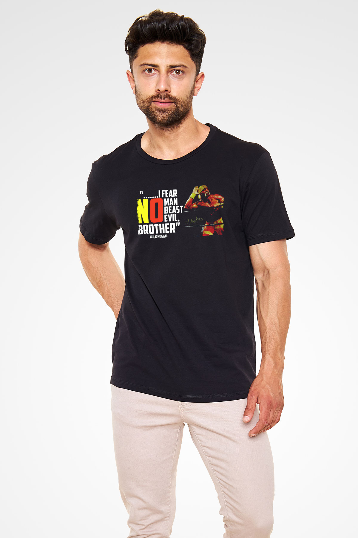 Hulk Hogan Siyah Unisex Tişört