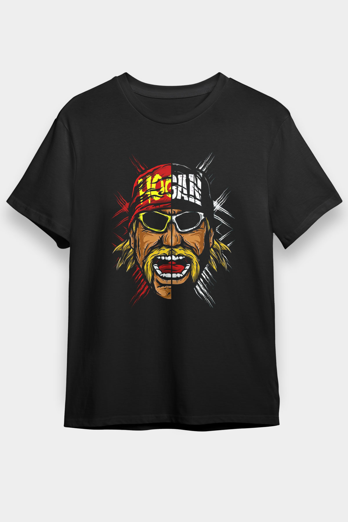 Hulk Hogan Siyah Unisex Tişört