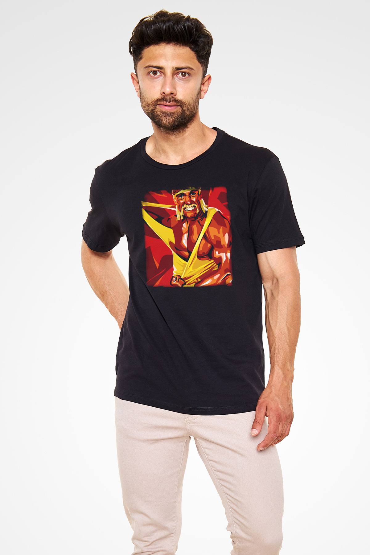 Hulk Hogan Siyah Unisex Tişört