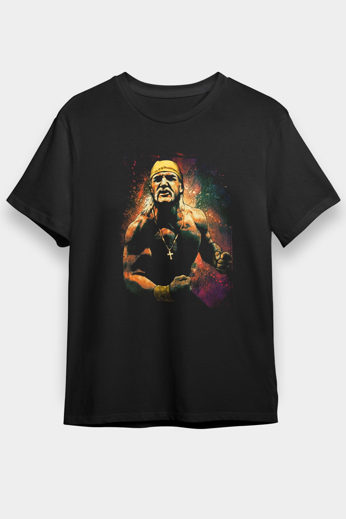 Hulk Hogan Siyah Unisex Tişört
