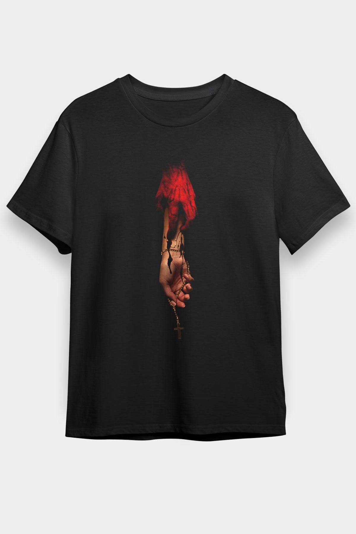 Ice Nine Kills Baskılı Unisex Siyah Tişört - Tshirt