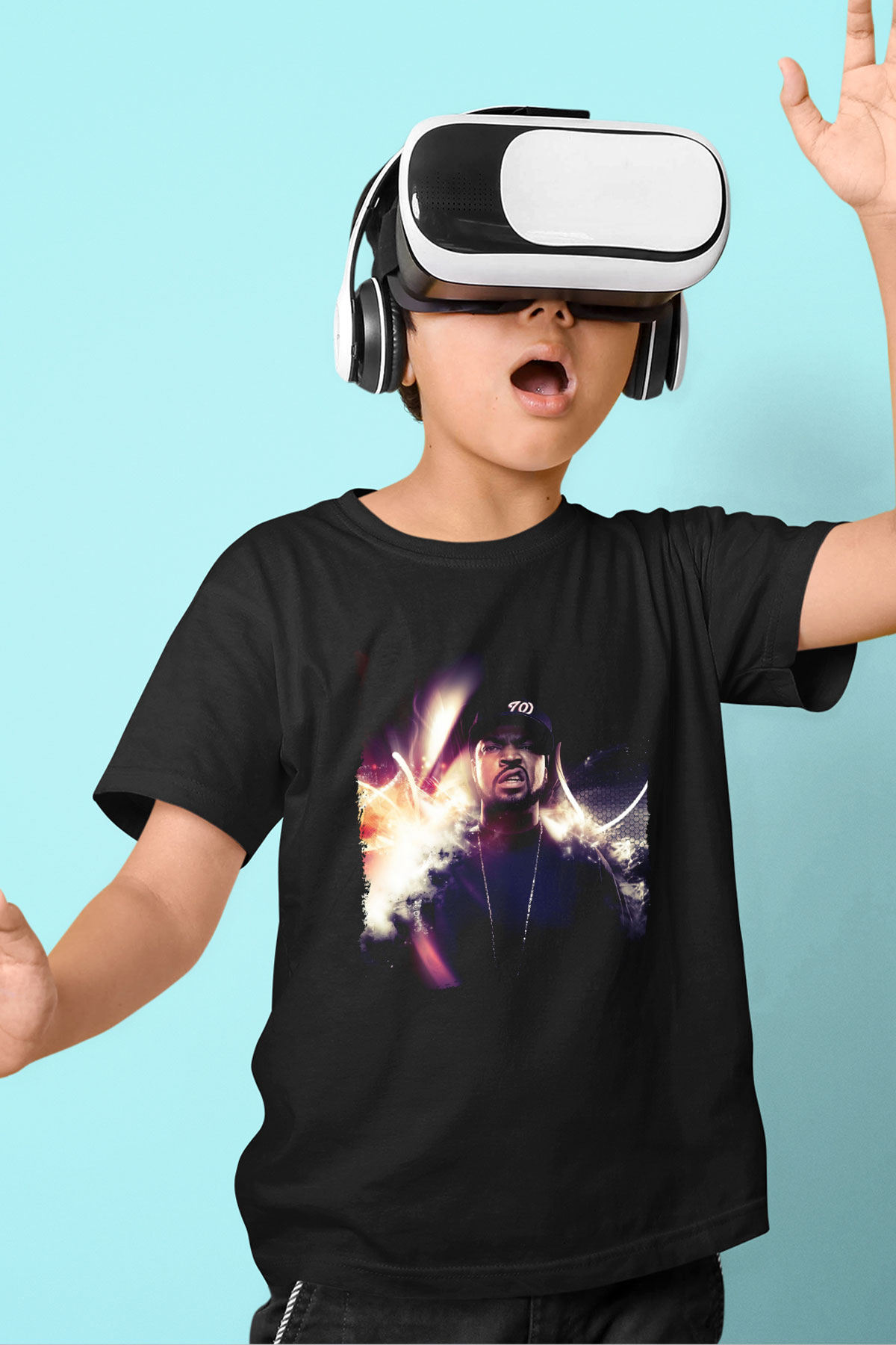 Ice-T Siyah Unisex Çocuk Tişört