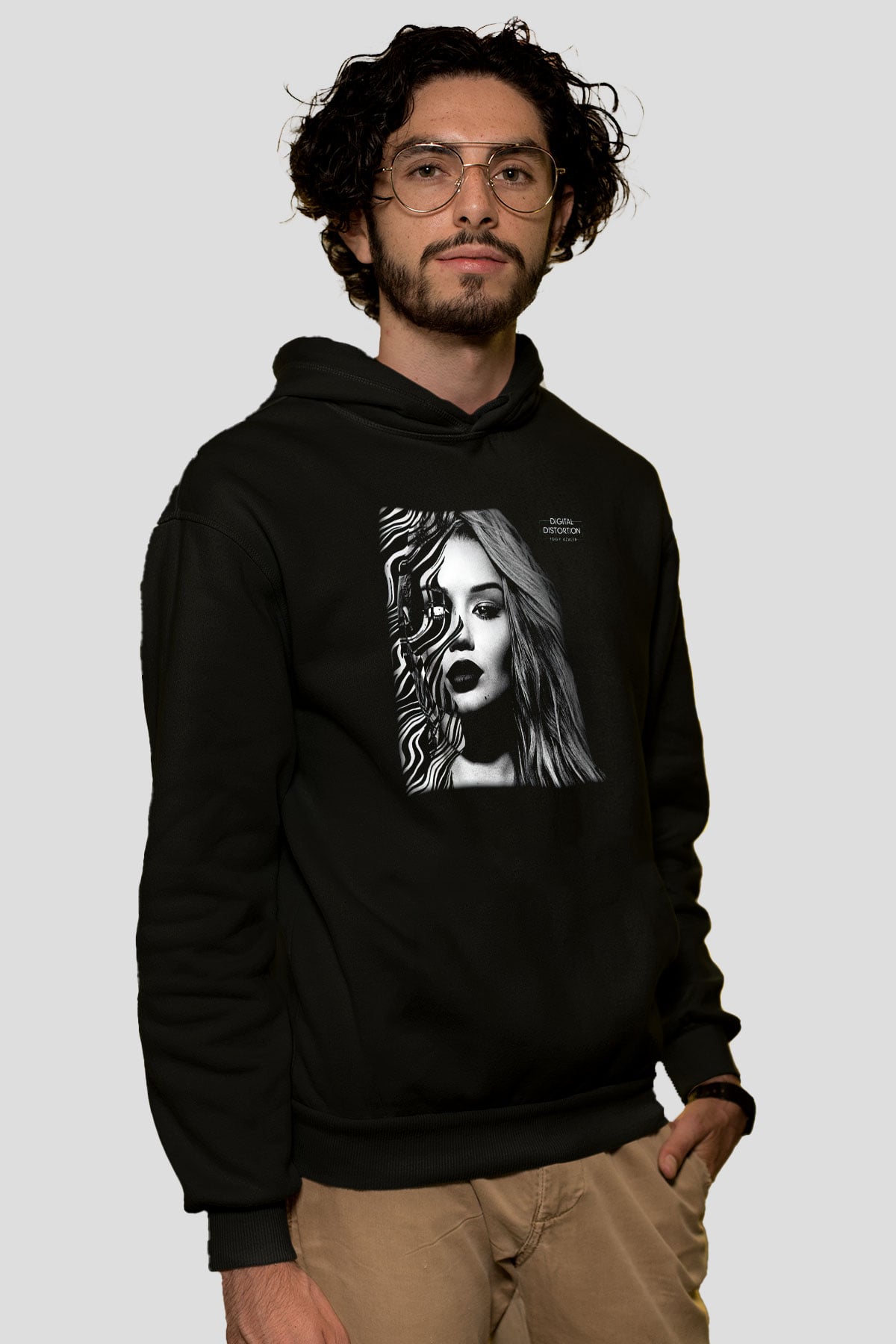 Iggy Azalea Siyah Unisex Hoodie