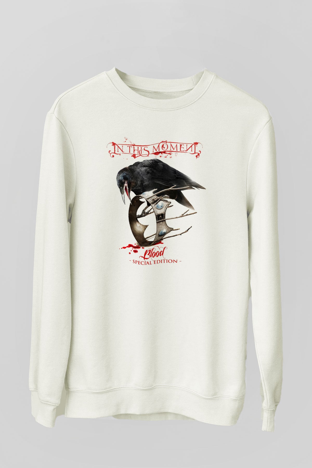 In This Moment Beyaz Unisex Sweatshirt