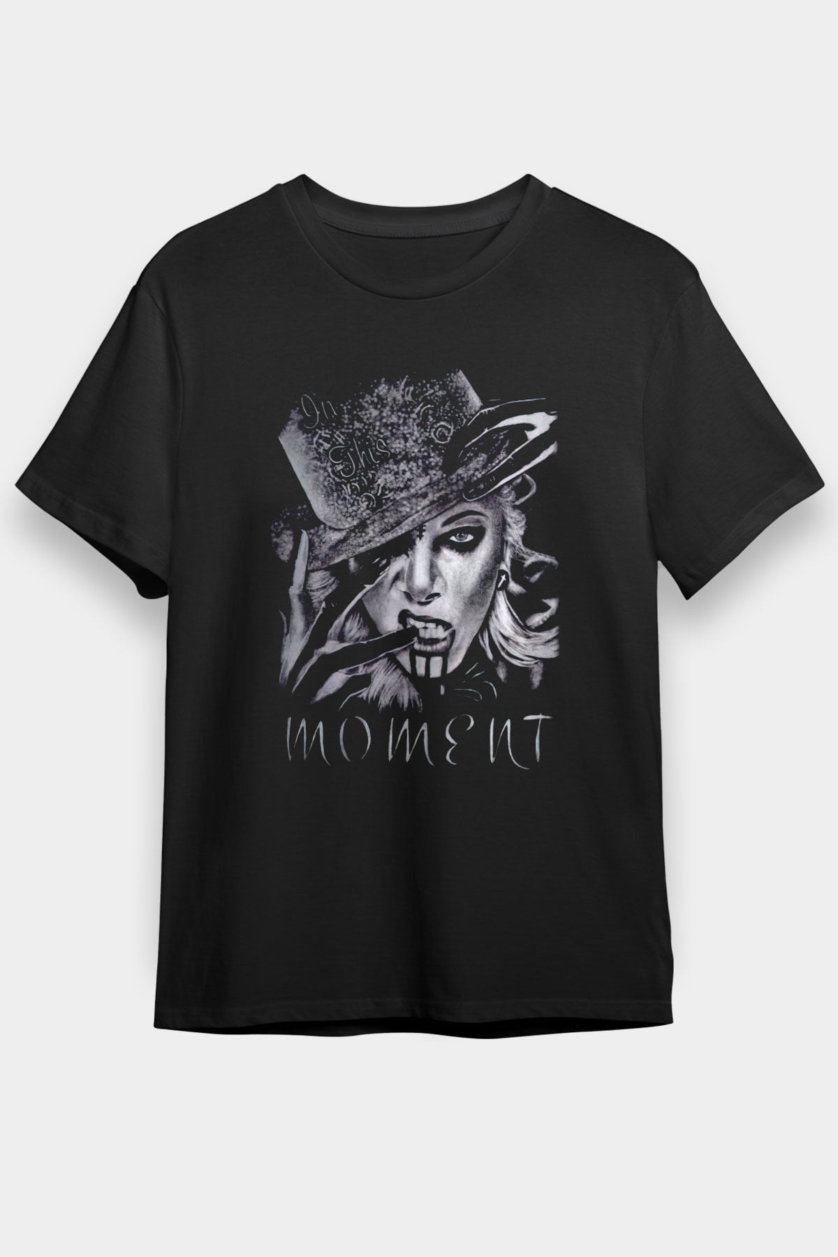 In This Moment Siyah Unisex Tişört T-Shirt - TişörtFabrikası