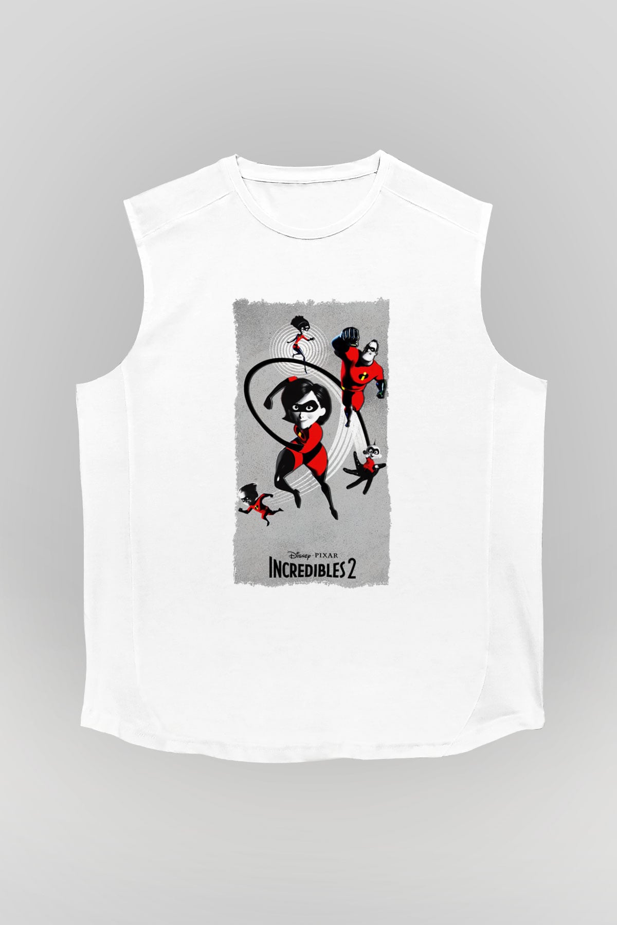 Incredibles (The) Beyaz Unisex Kolsuz Tişört
