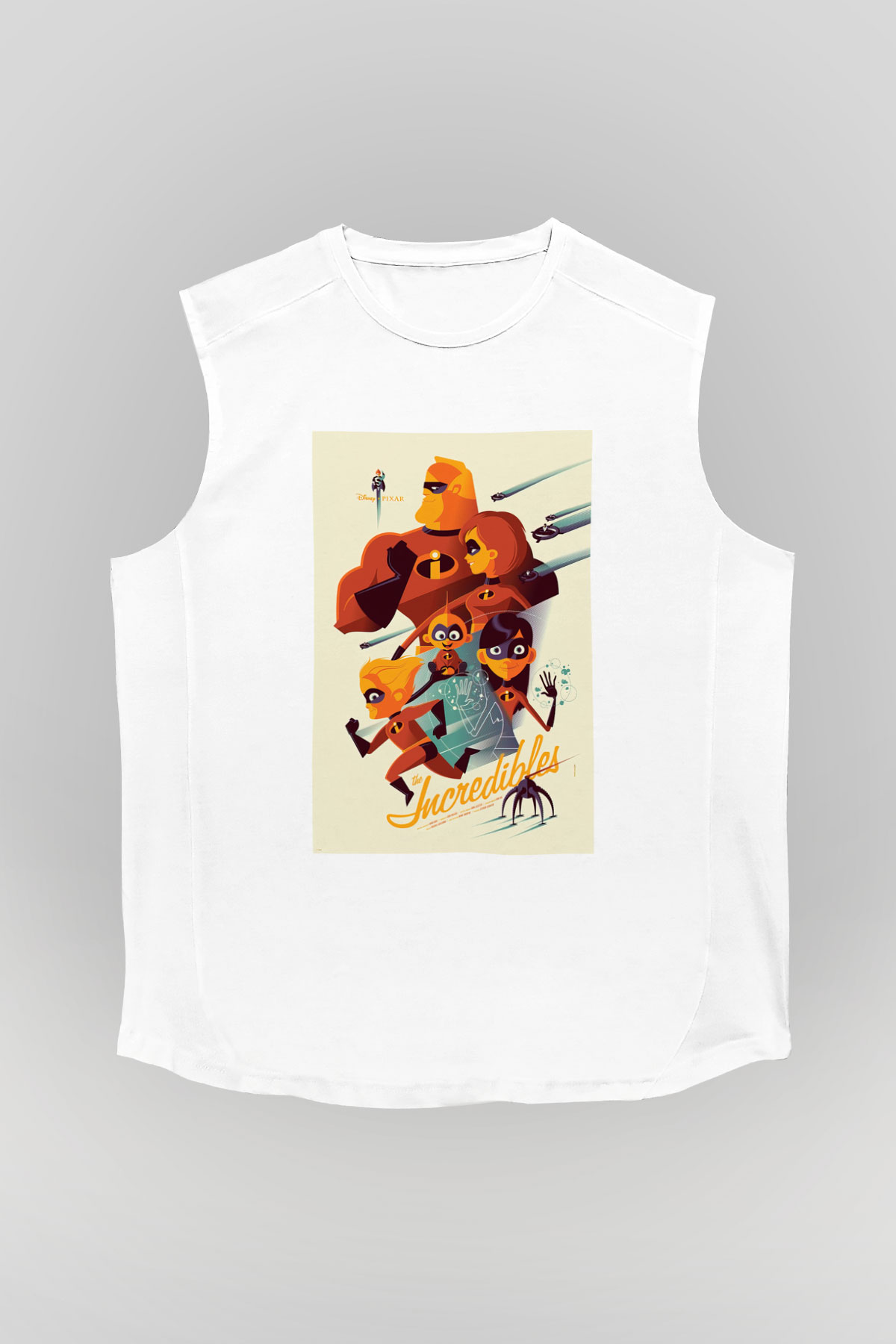 Incredibles (The) Beyaz Unisex Kolsuz Tişört
