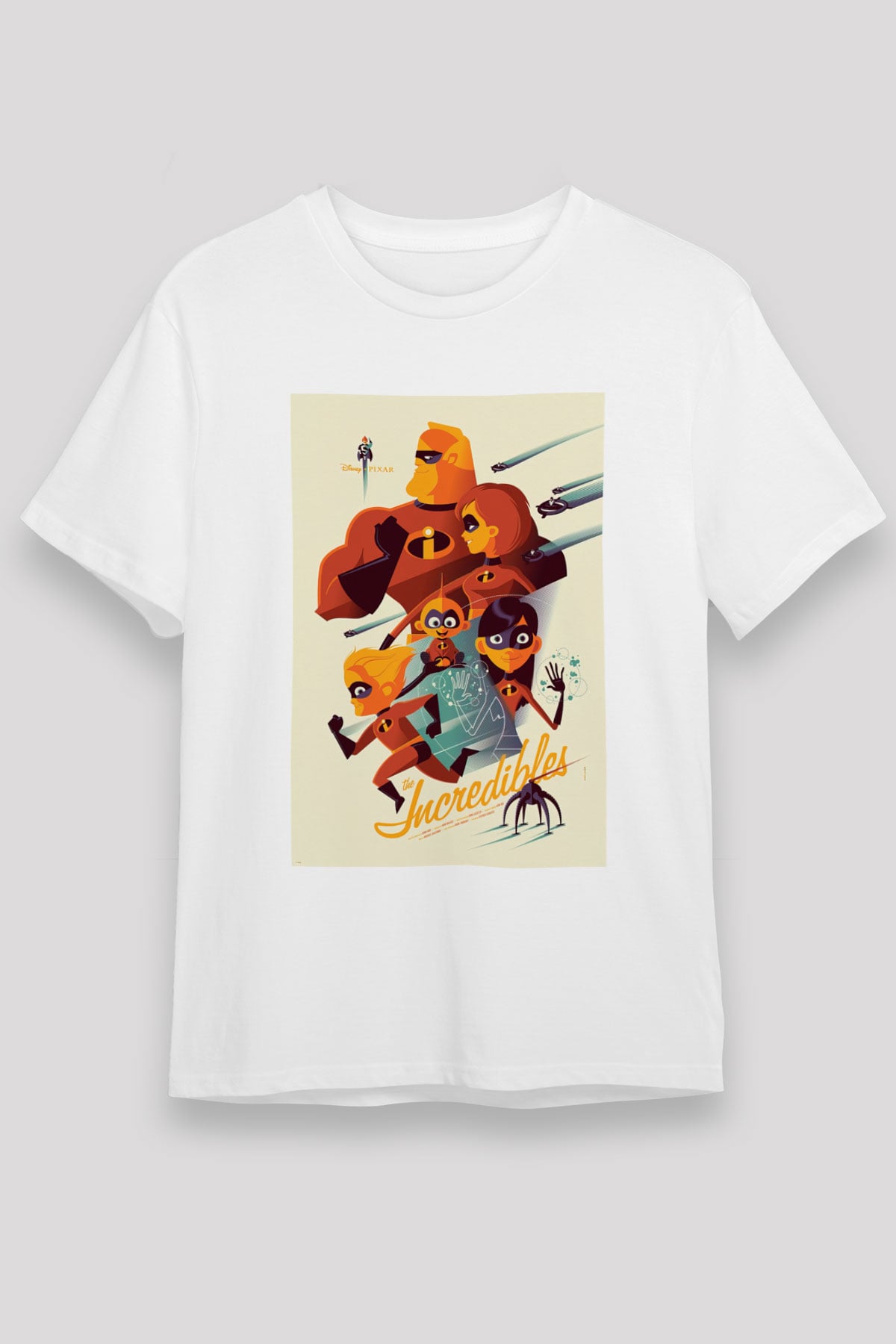 Incredibles (The) Beyaz Unisex Tişört T-Shirt