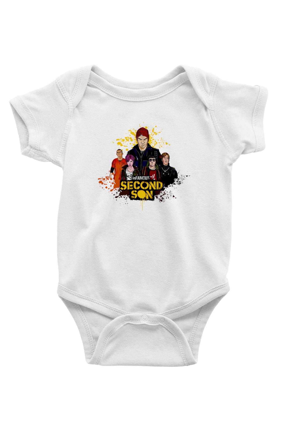 Infamous Beyaz Bebek Body - Zıbın