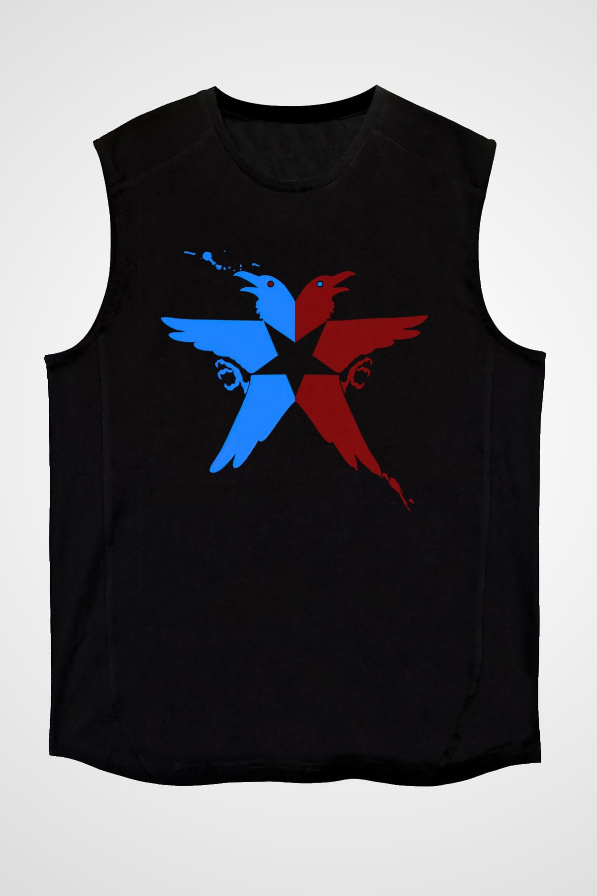 Infamous Siyah Unisex Kolsuz Tişört