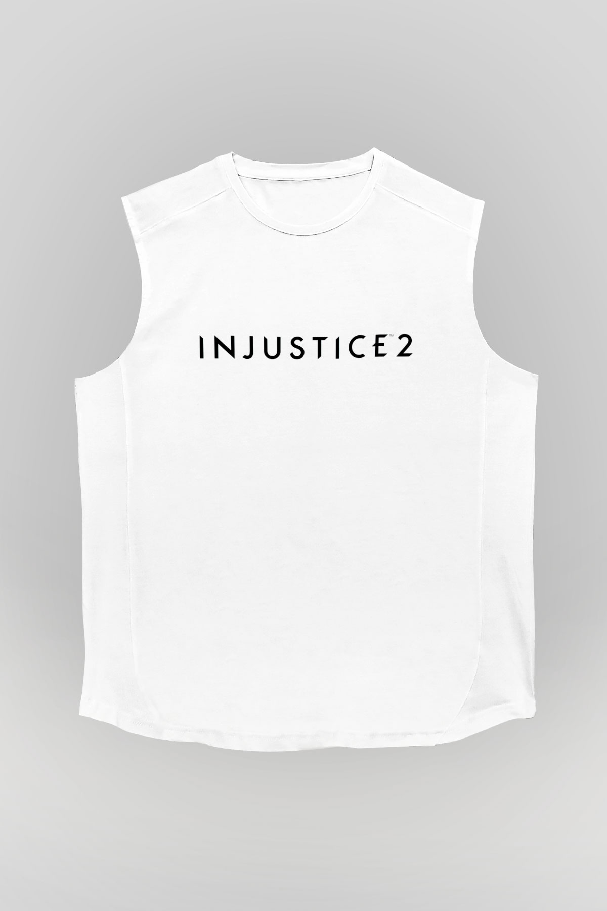 Injustice 2 Beyaz Unisex Kolsuz Tişört
