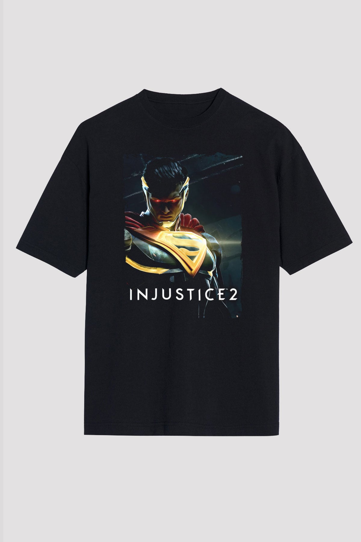 Injustice 2 Siyah Oversize Tişört Oversize T-shirt