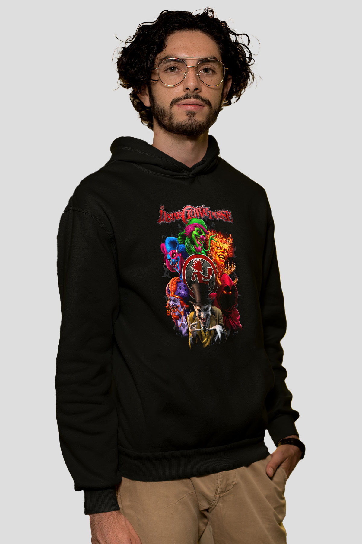 Insane Clown Posse Siyah Unisex Hoodie