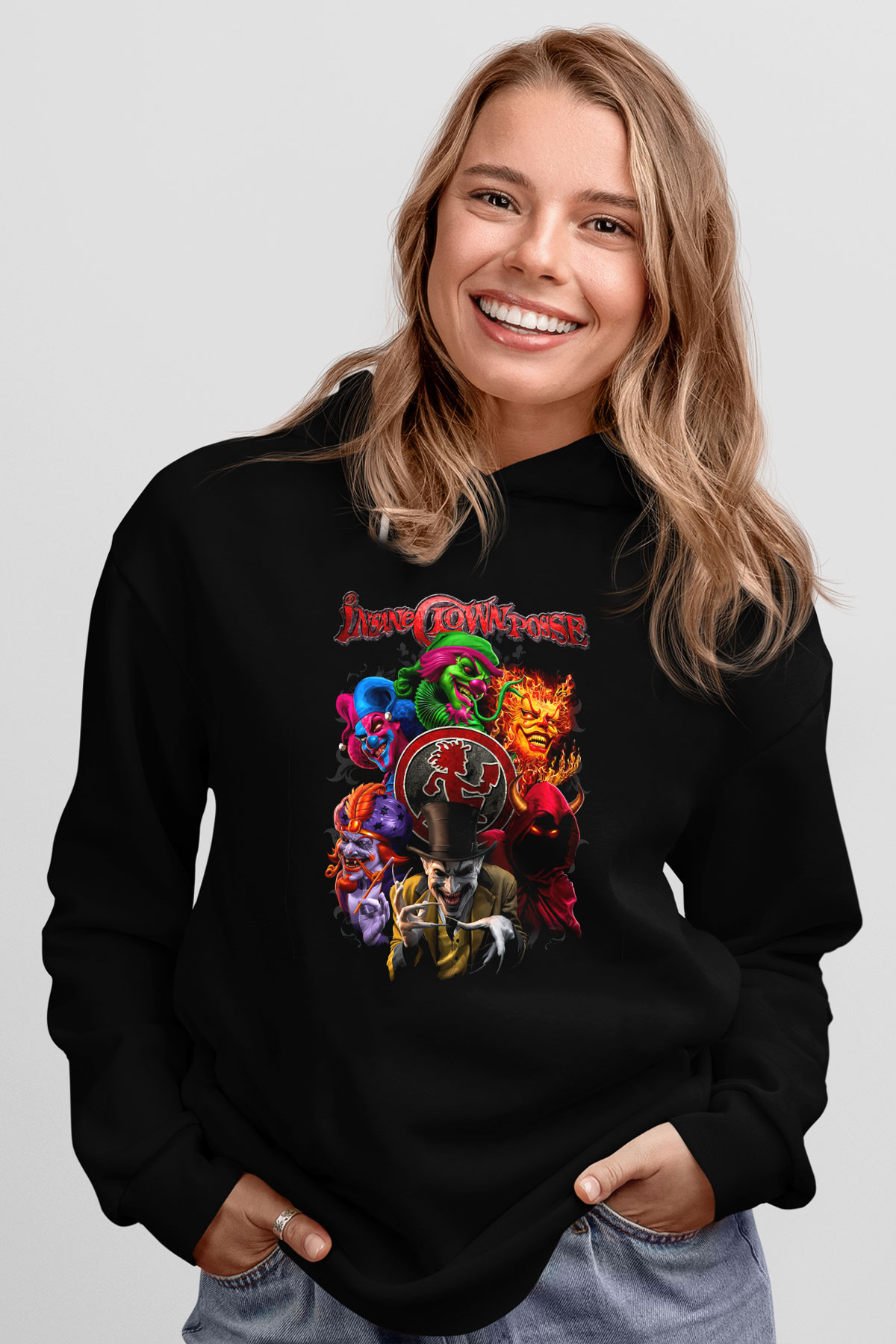 Insane Clown Posse Siyah Unisex Hoodie