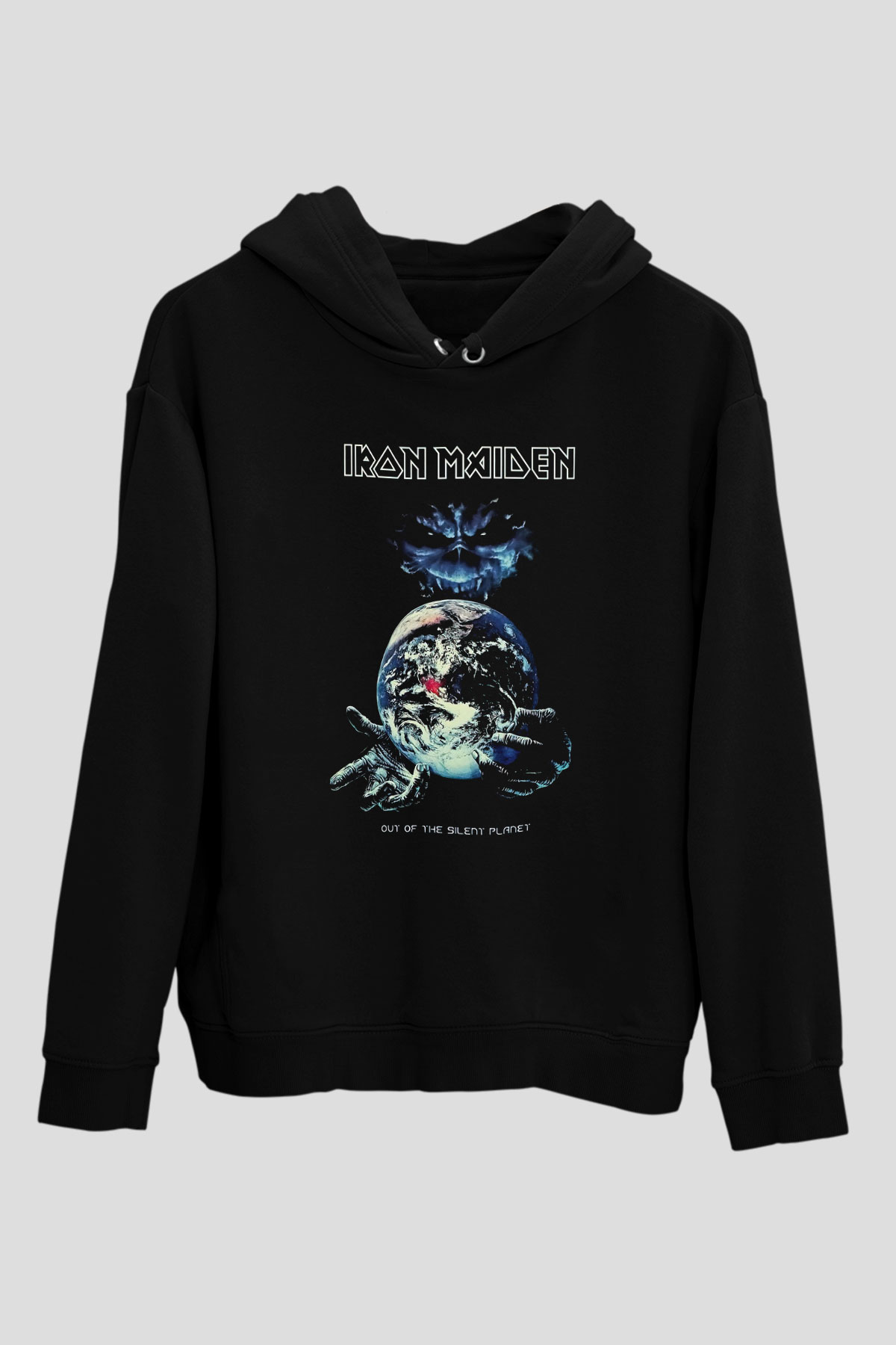 Iron Maiden Siyah Unisex Hoodie