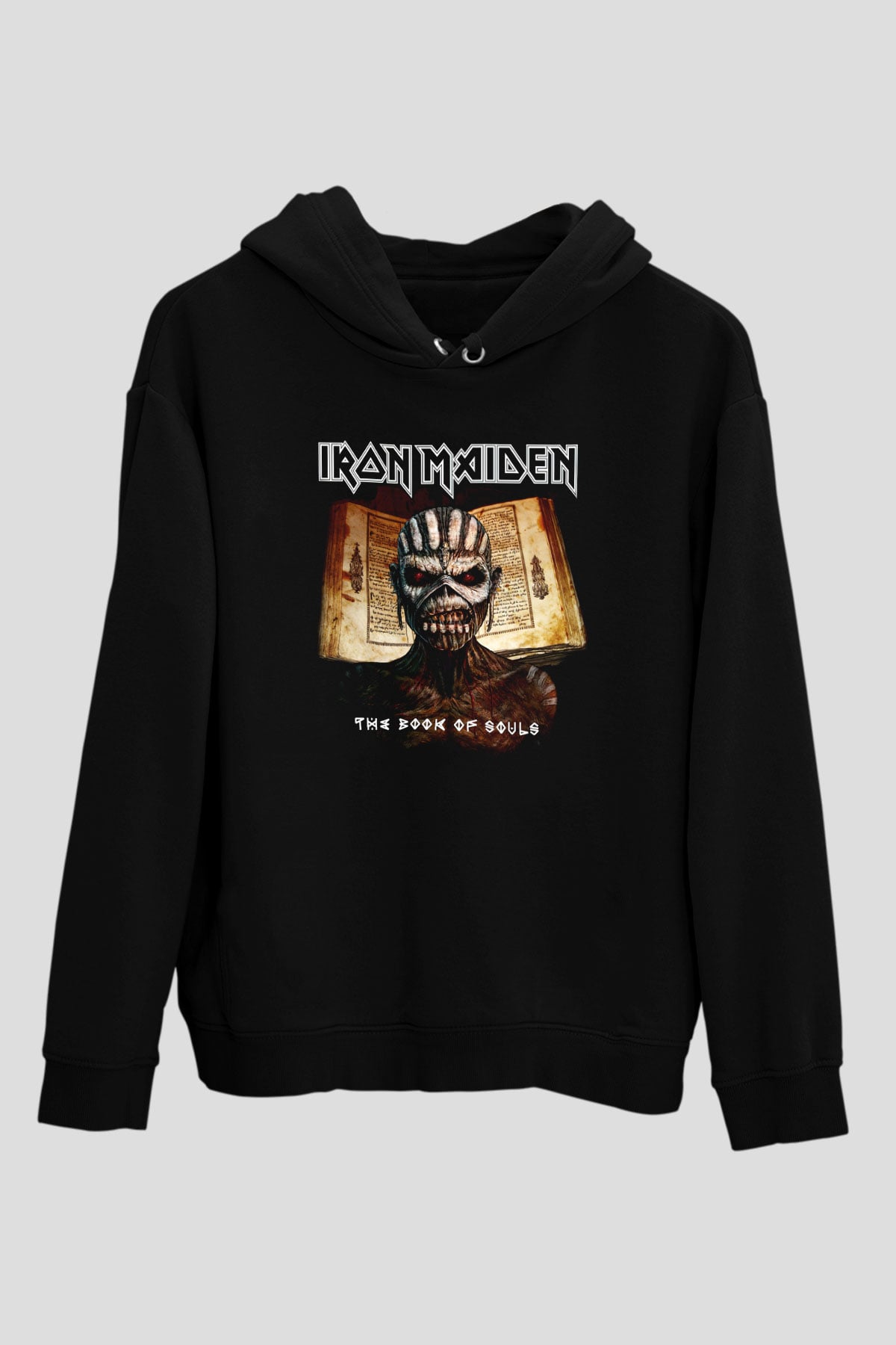 Iron Maiden Siyah Unisex Hoodie