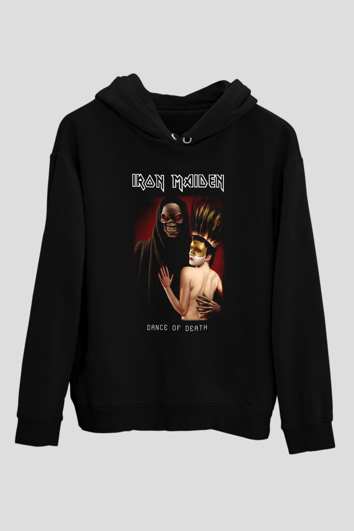 Iron Maiden Siyah Unisex Hoodie