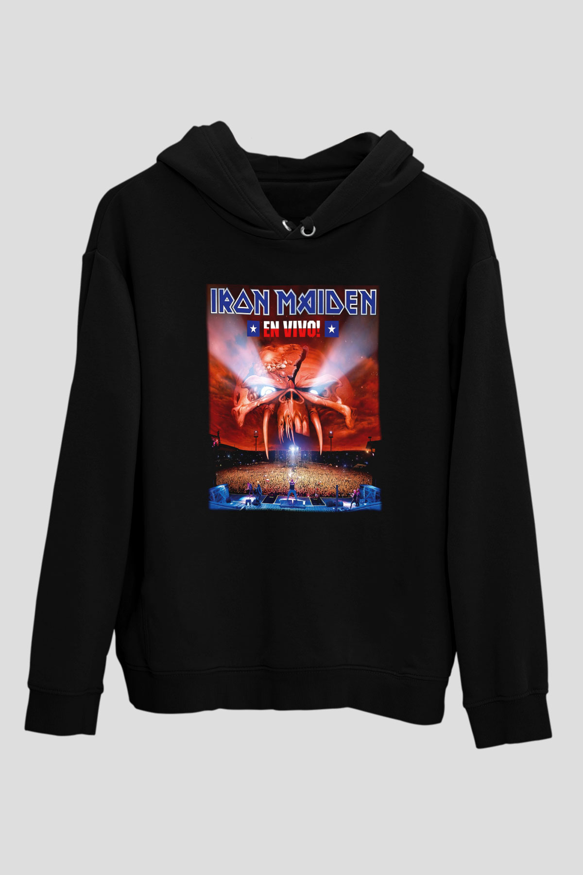 Iron Maiden Siyah Unisex Hoodie