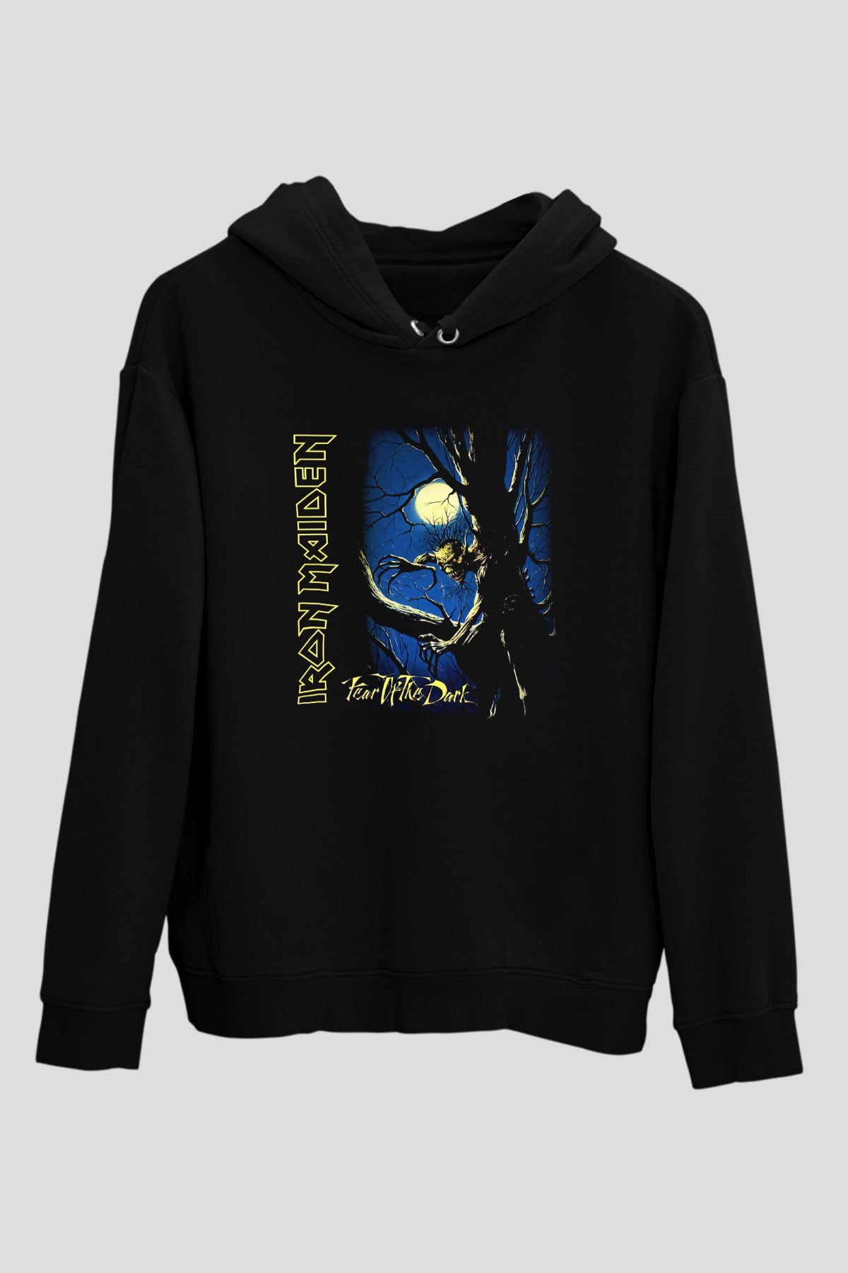 Iron Maiden Siyah Unisex Hoodie