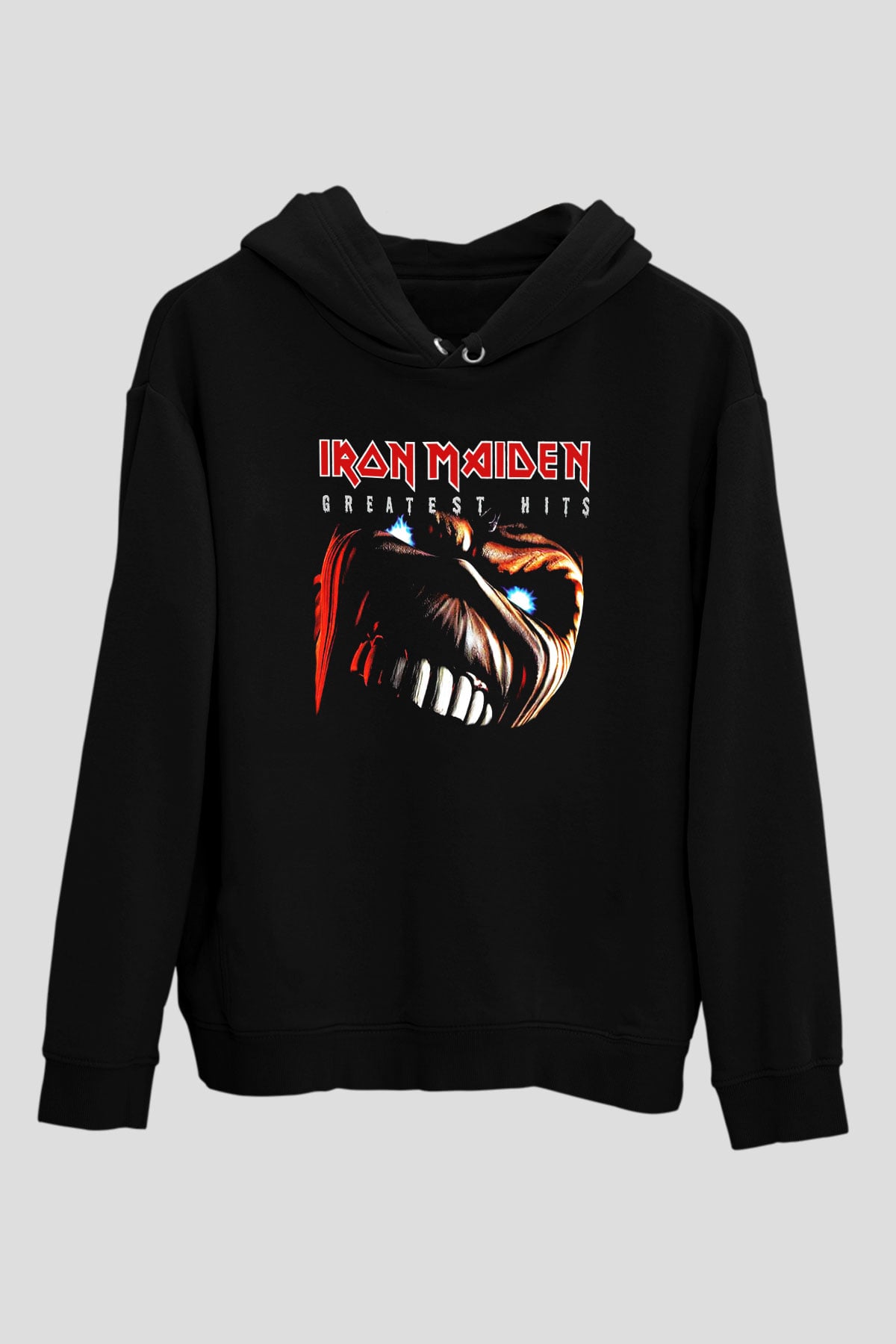 Iron Maiden Siyah Unisex Hoodie