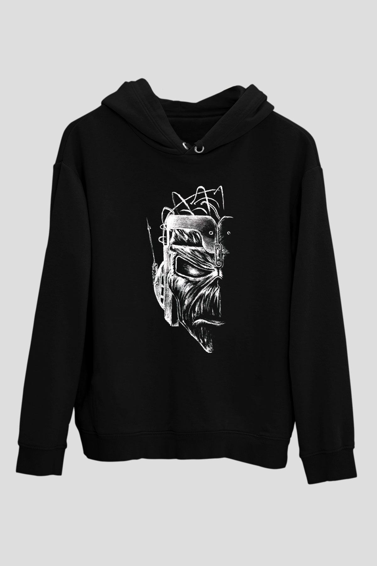 Iron Maiden Siyah Unisex Hoodie