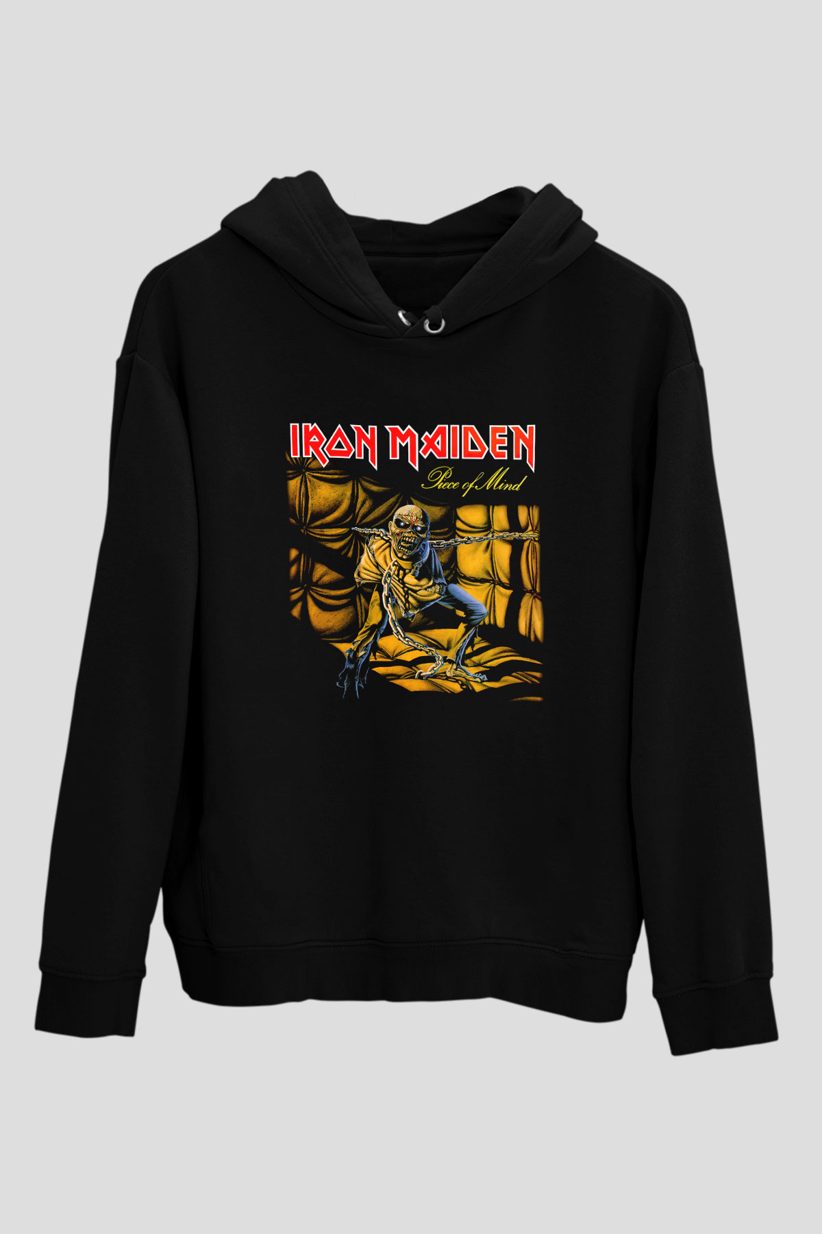 Iron Maiden Siyah Unisex Hoodie
