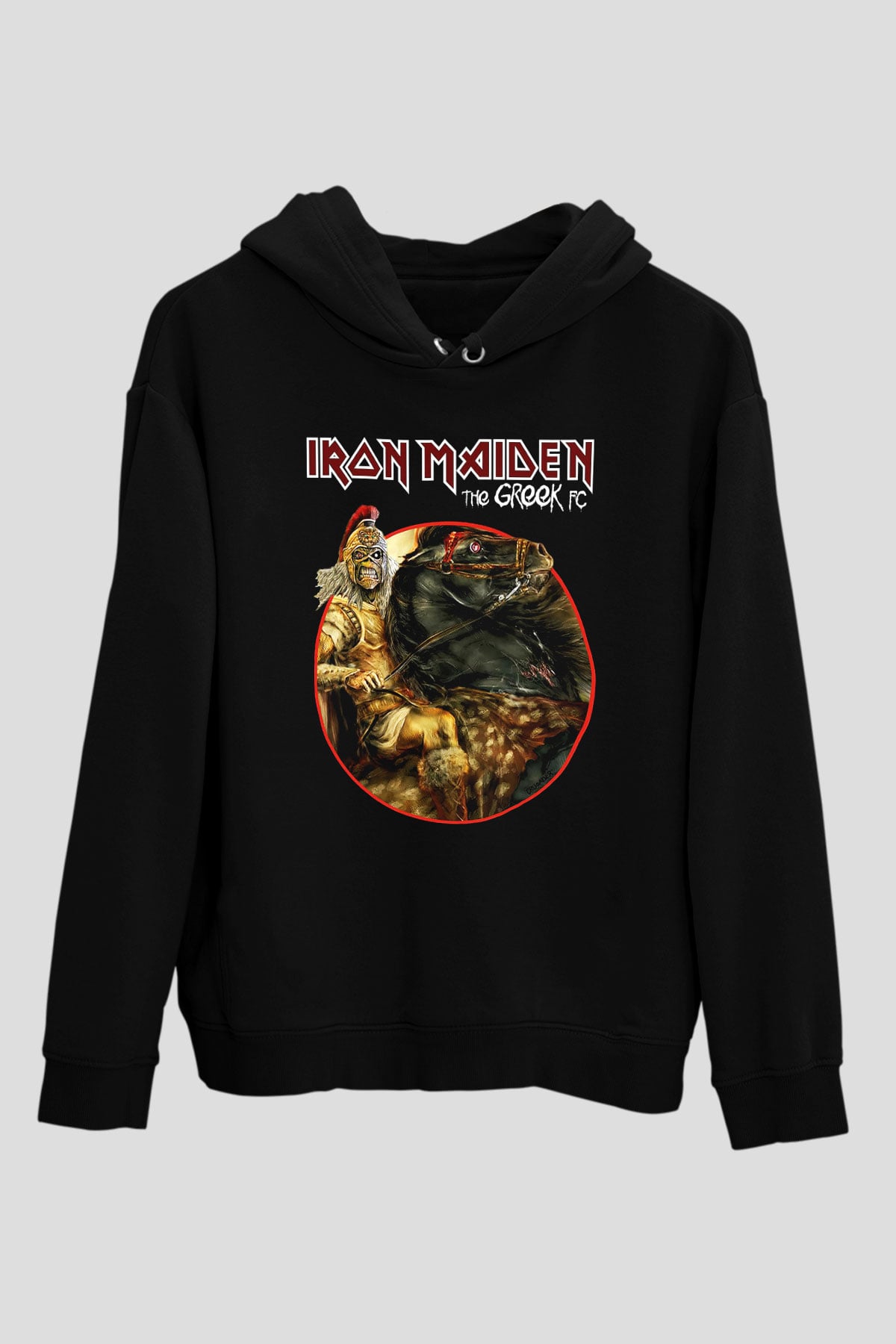 Iron Maiden Siyah Unisex Hoodie