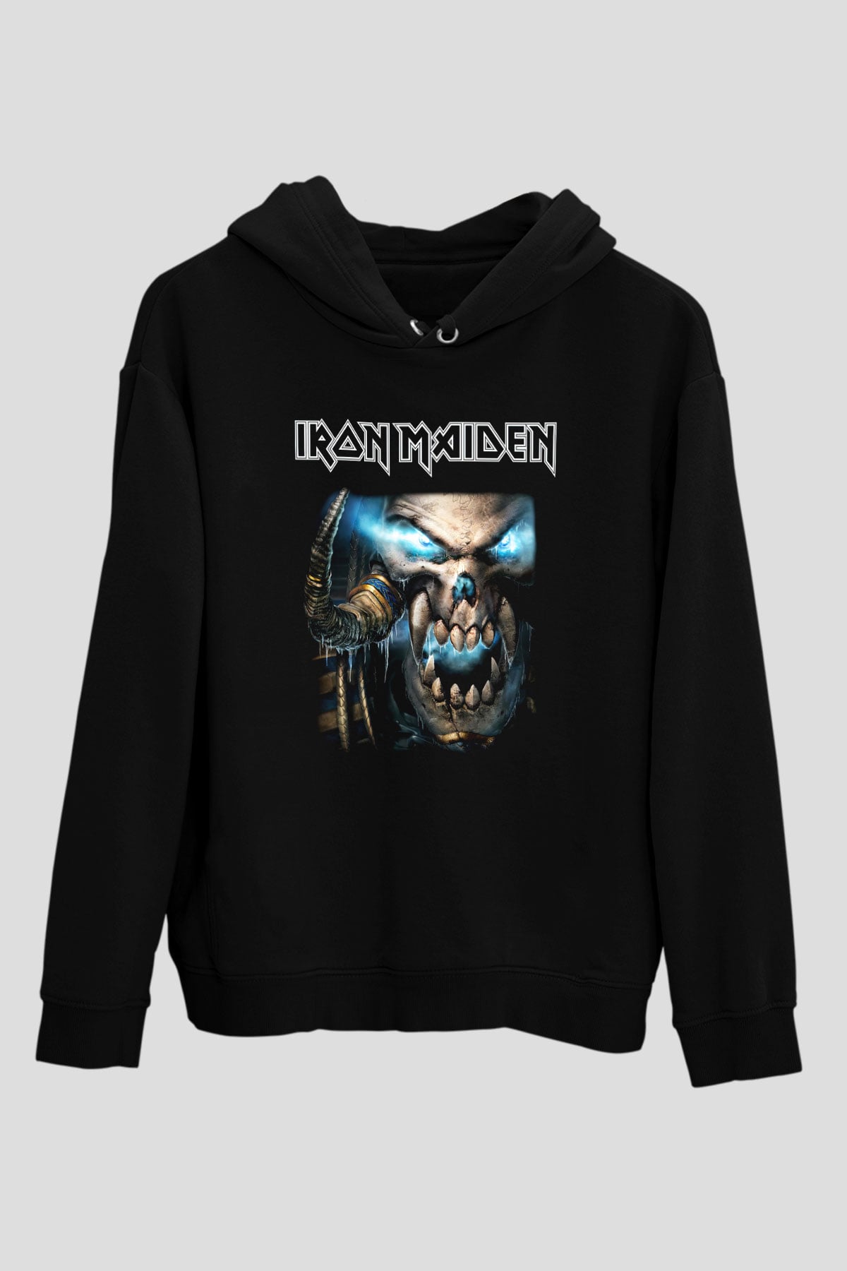 Iron Maiden Siyah Unisex Hoodie