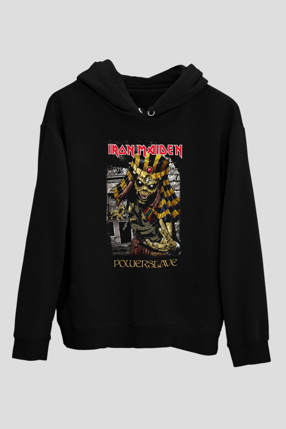 Iron Maiden Siyah Unisex Hoodie