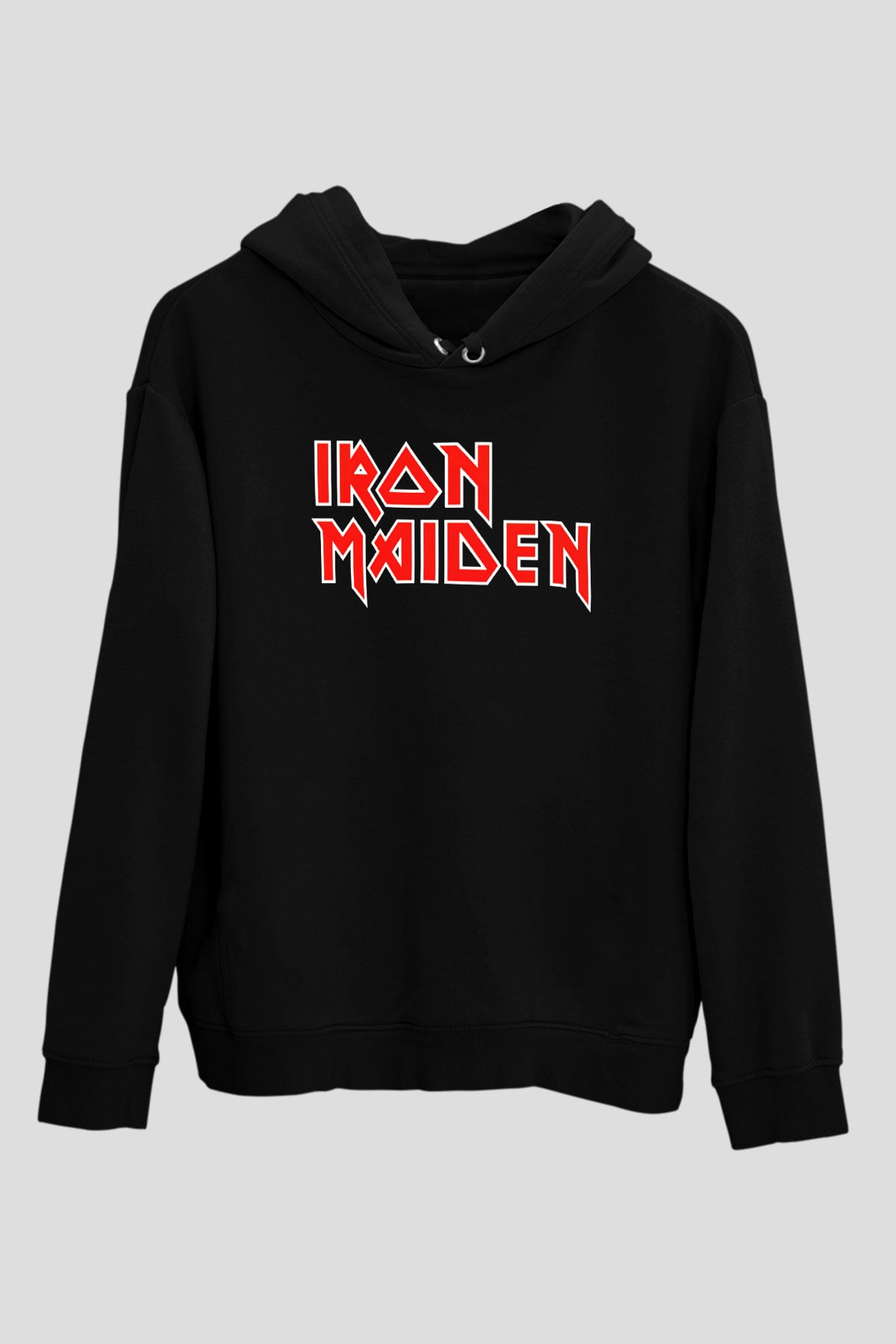 Iron Maiden Siyah Unisex Hoodie
