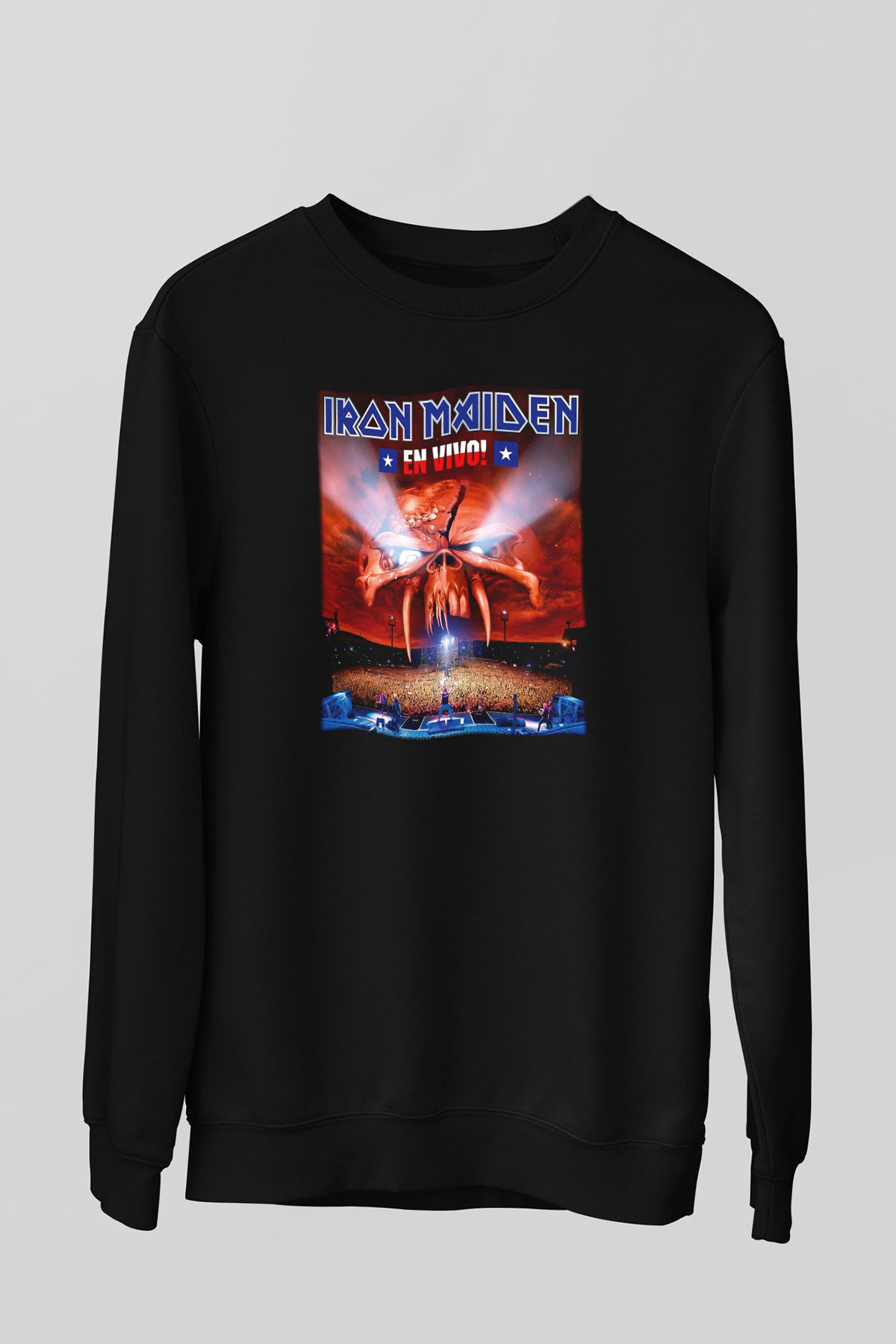 Iron Maiden Siyah Unisex Sweatshirt