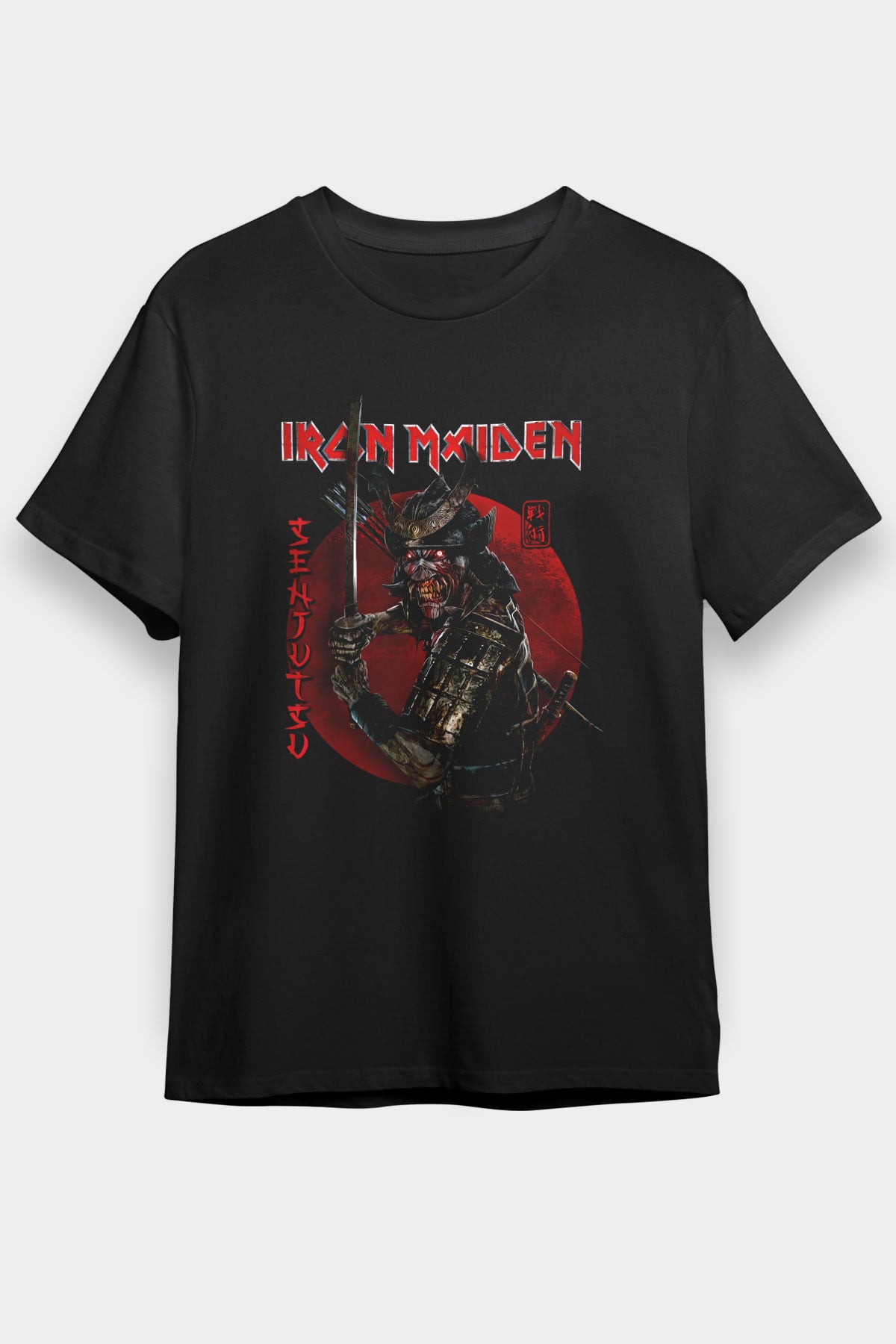 Iron Maiden Siyah Unisex Tişört T-Shirt - TişörtFabrikası
