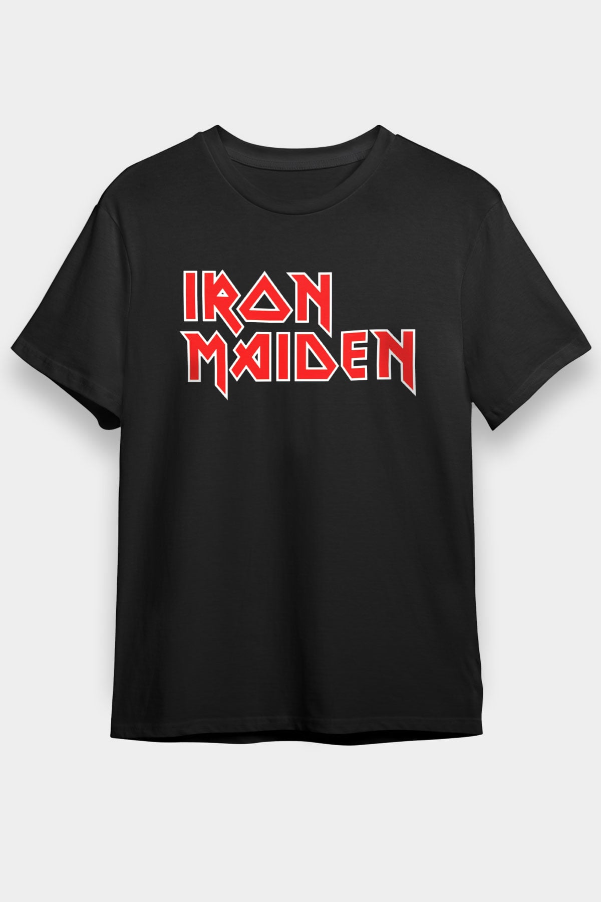 Iron Maiden Siyah Unisex Tişört T-Shirt - TişörtFabrikası