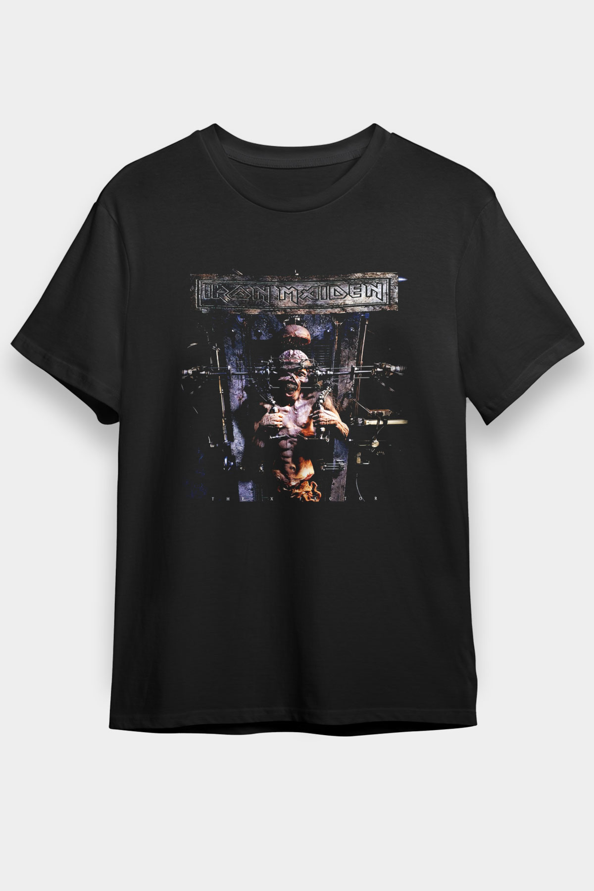 Iron Maiden Siyah Unisex Tişört T-Shirt - TişörtFabrikası