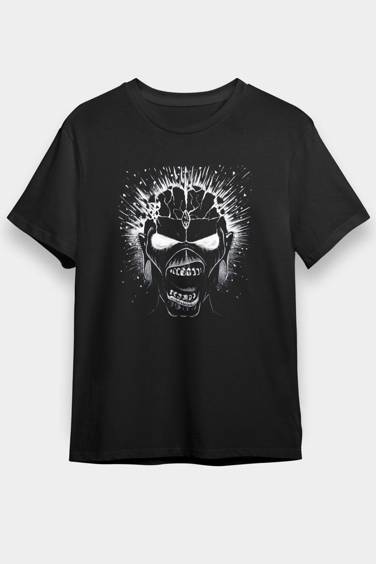 Iron Maiden Siyah Unisex Tişört T-Shirt - TişörtFabrikası
