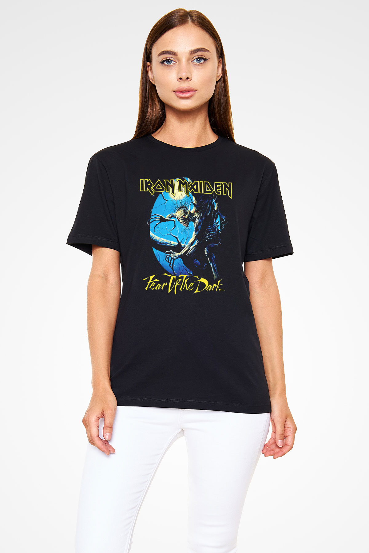 Iron Maiden Siyah Unisex Tişört T-Shirt - TişörtFabrikası