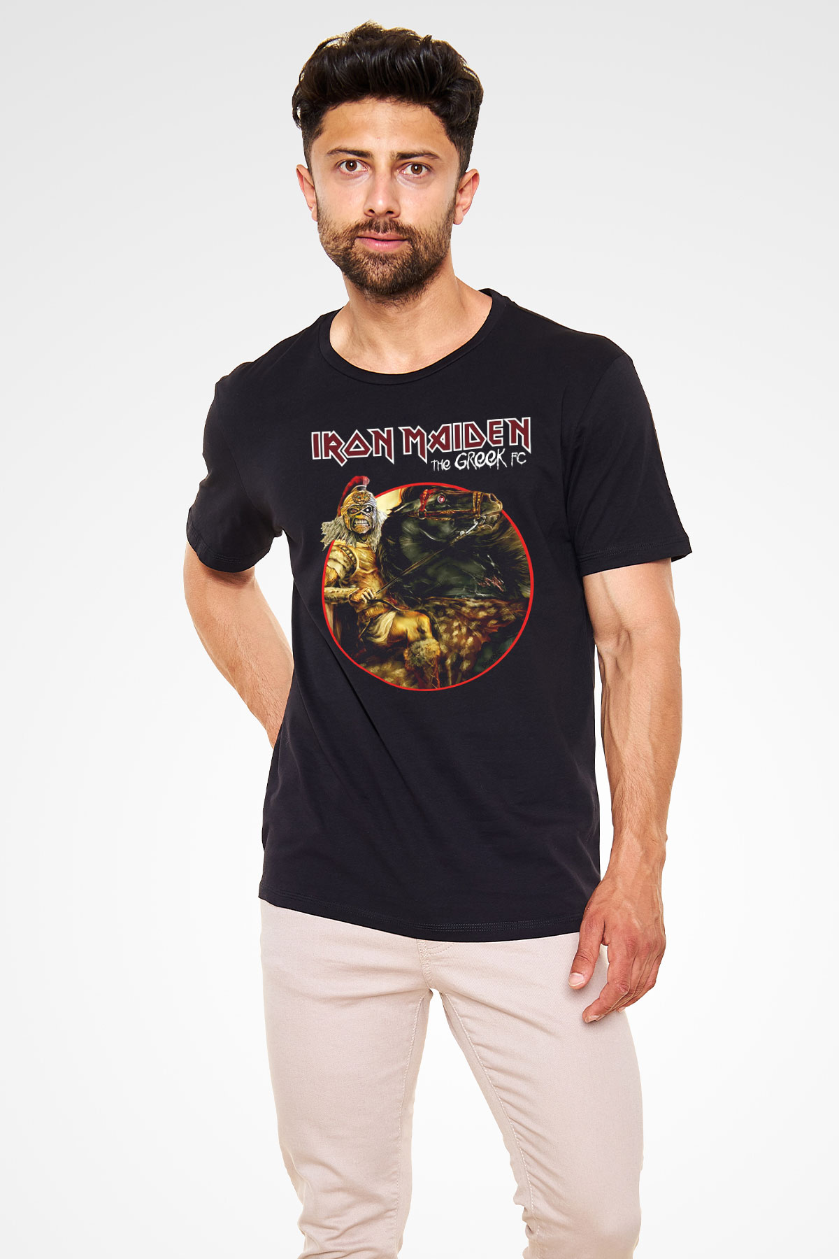 Iron Maiden Siyah Unisex Tişört T-Shirt - TişörtFabrikası