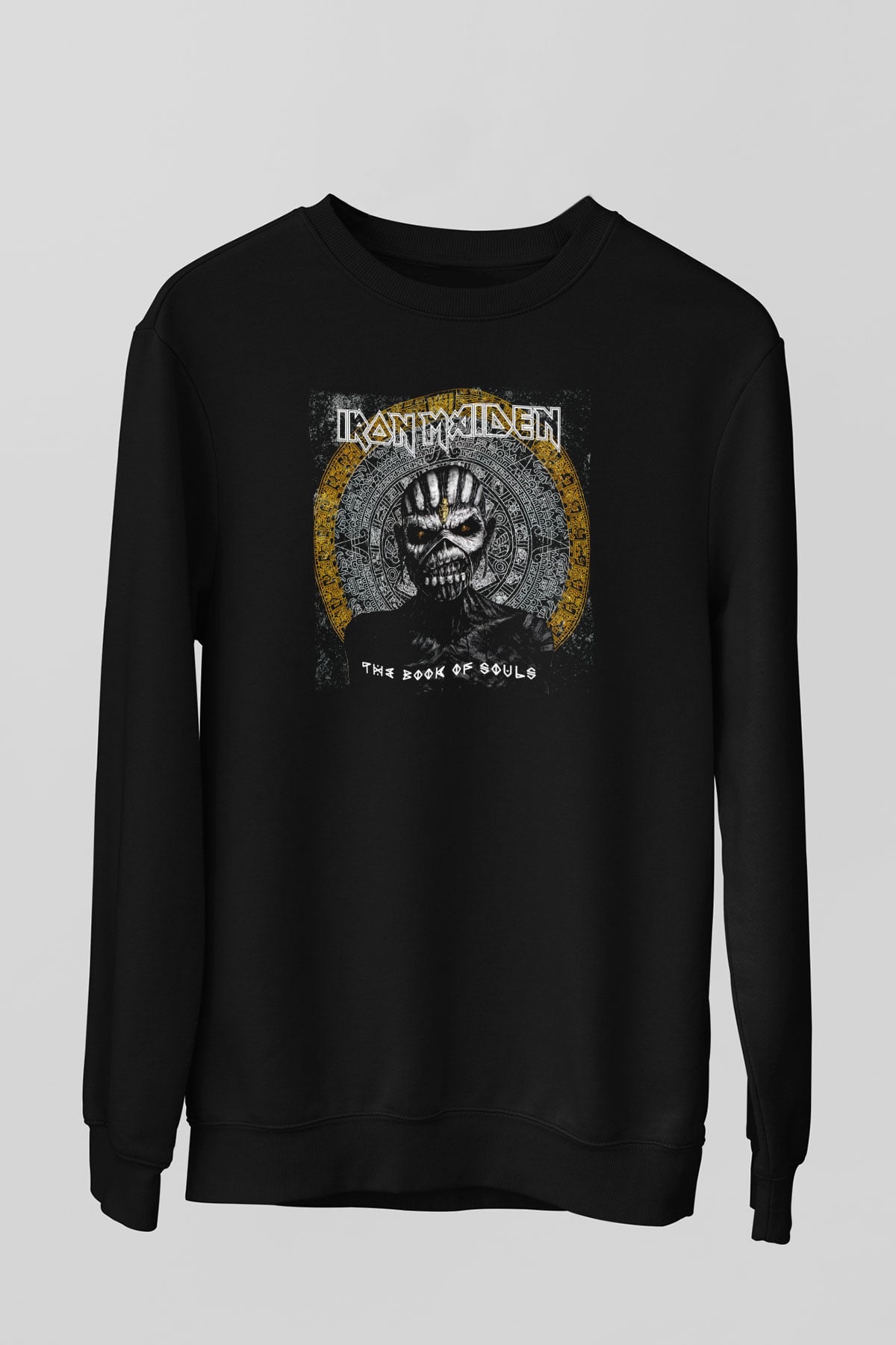 Iron Maiden The Book Of Souls Siyah Unisex Sweatshirt