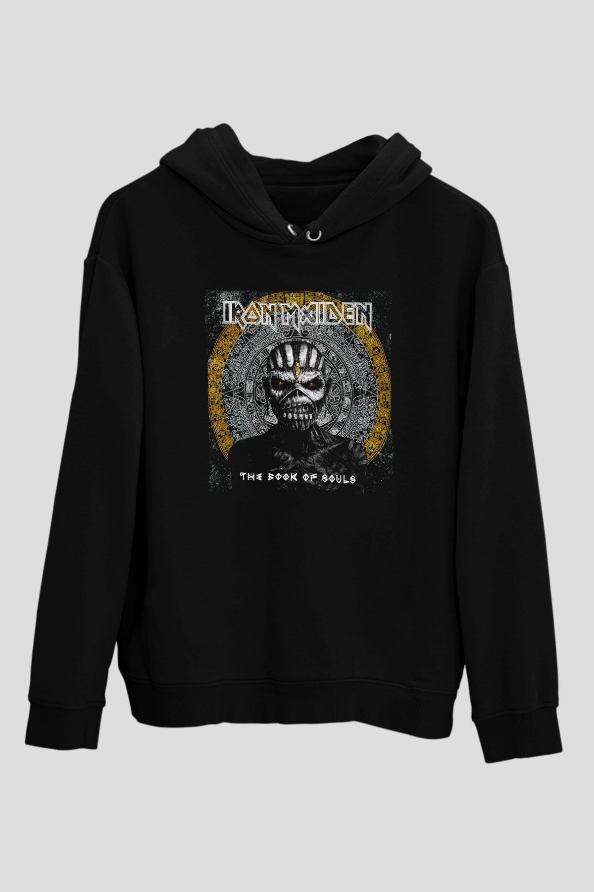 Iron Maiden The Book Of Souls Siyah Unisex Hoodie