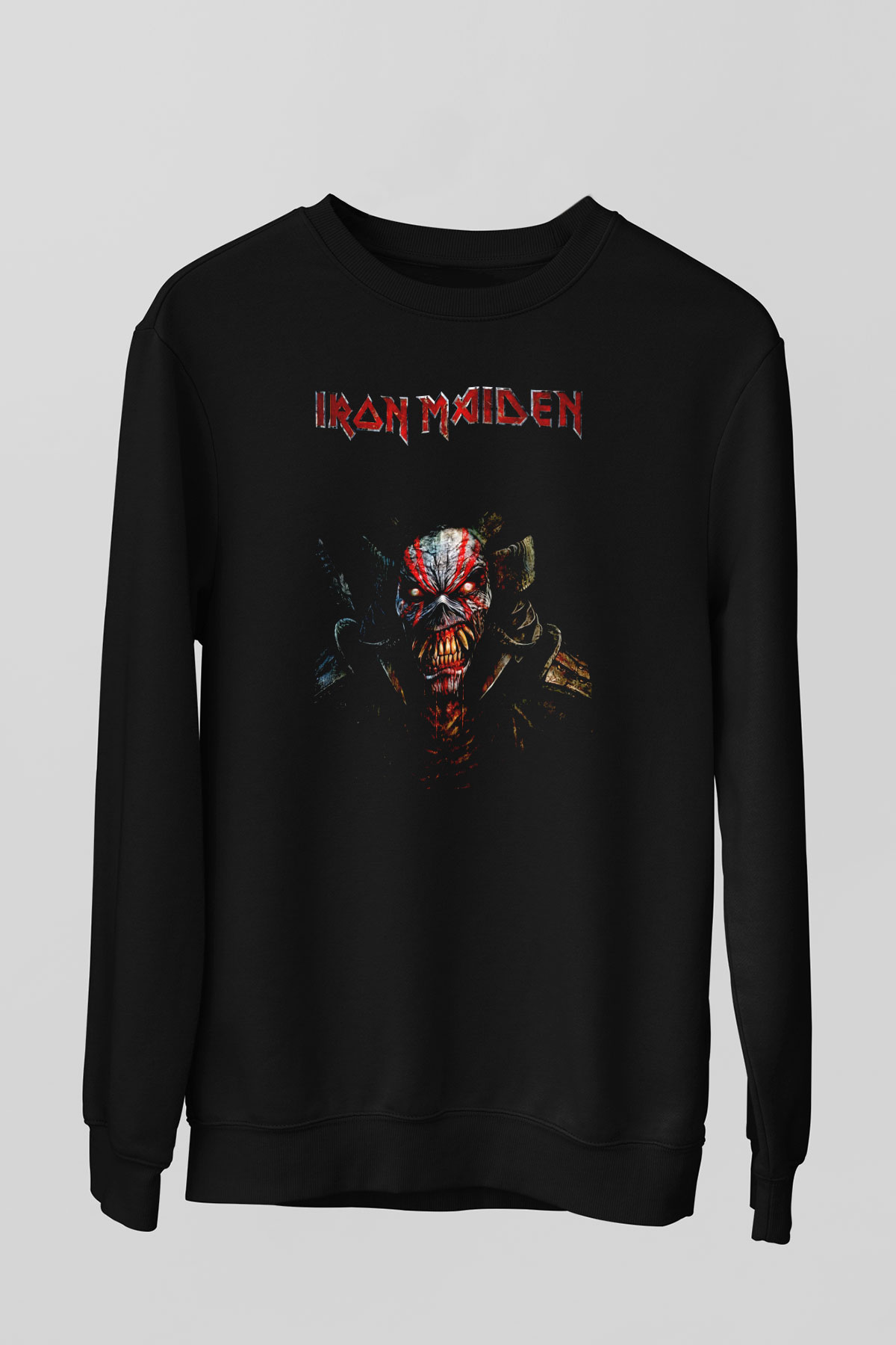 Iron Maiden Wildest Dreams Siyah Unisex Sweatshirt