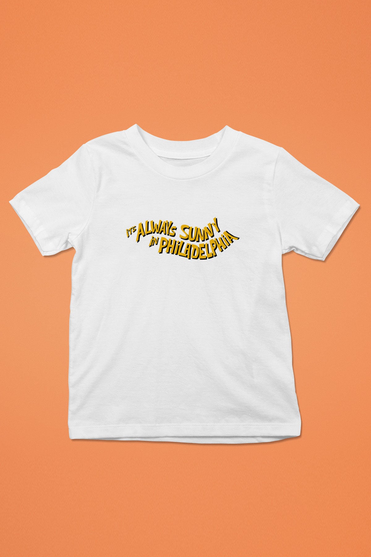 Its Always Sunny in Philadelphia Baskılı Beyaz Unisex Çocuk Tişört
