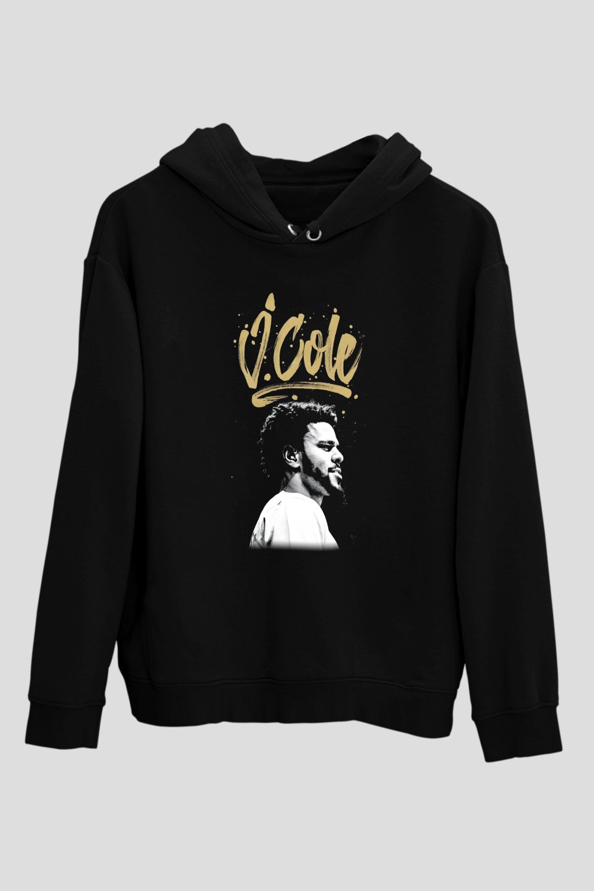 J. Cole Siyah Unisex Hoodie